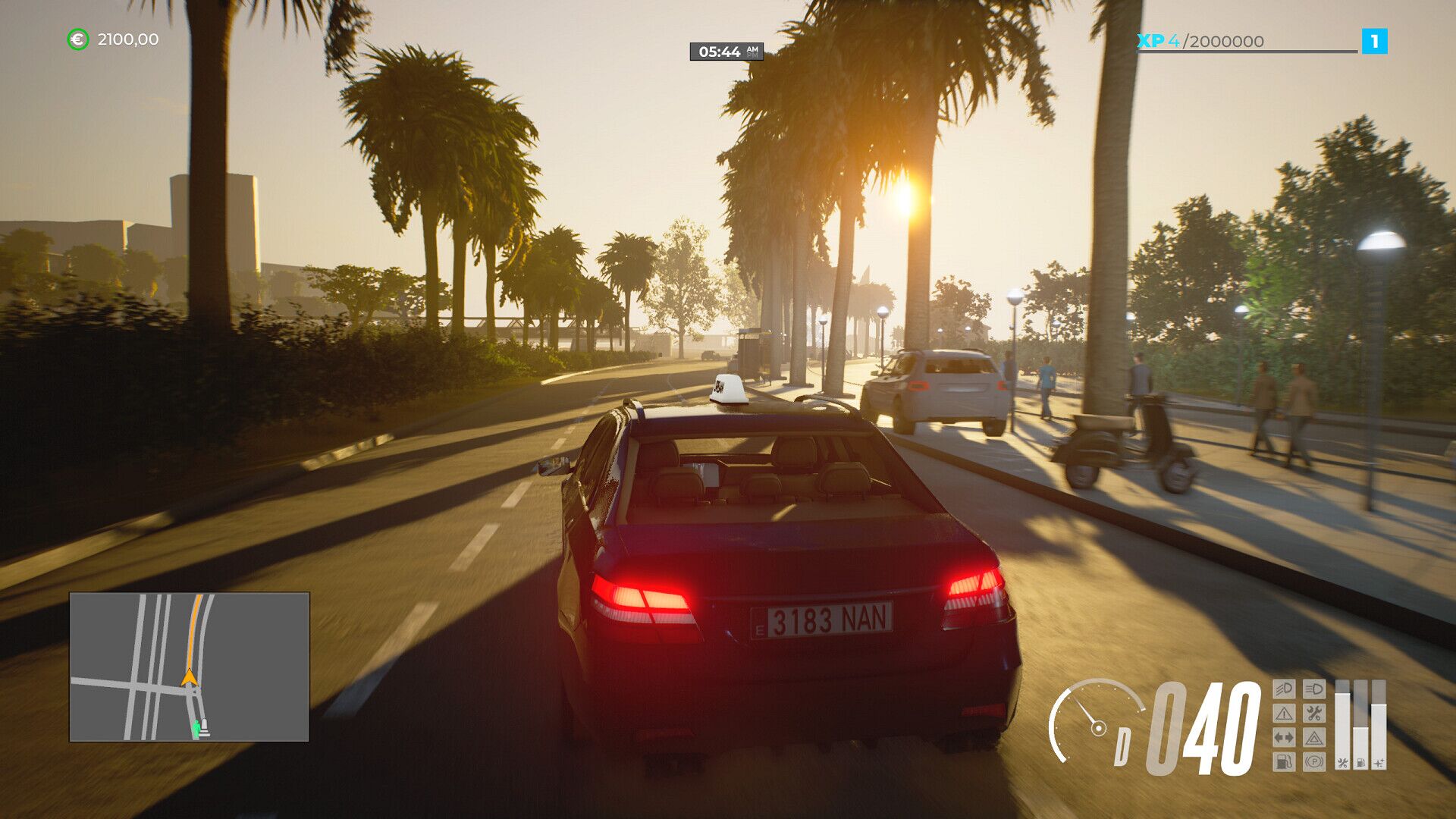 Taxi Life A City Driving Simulator oyun içi görsel 2