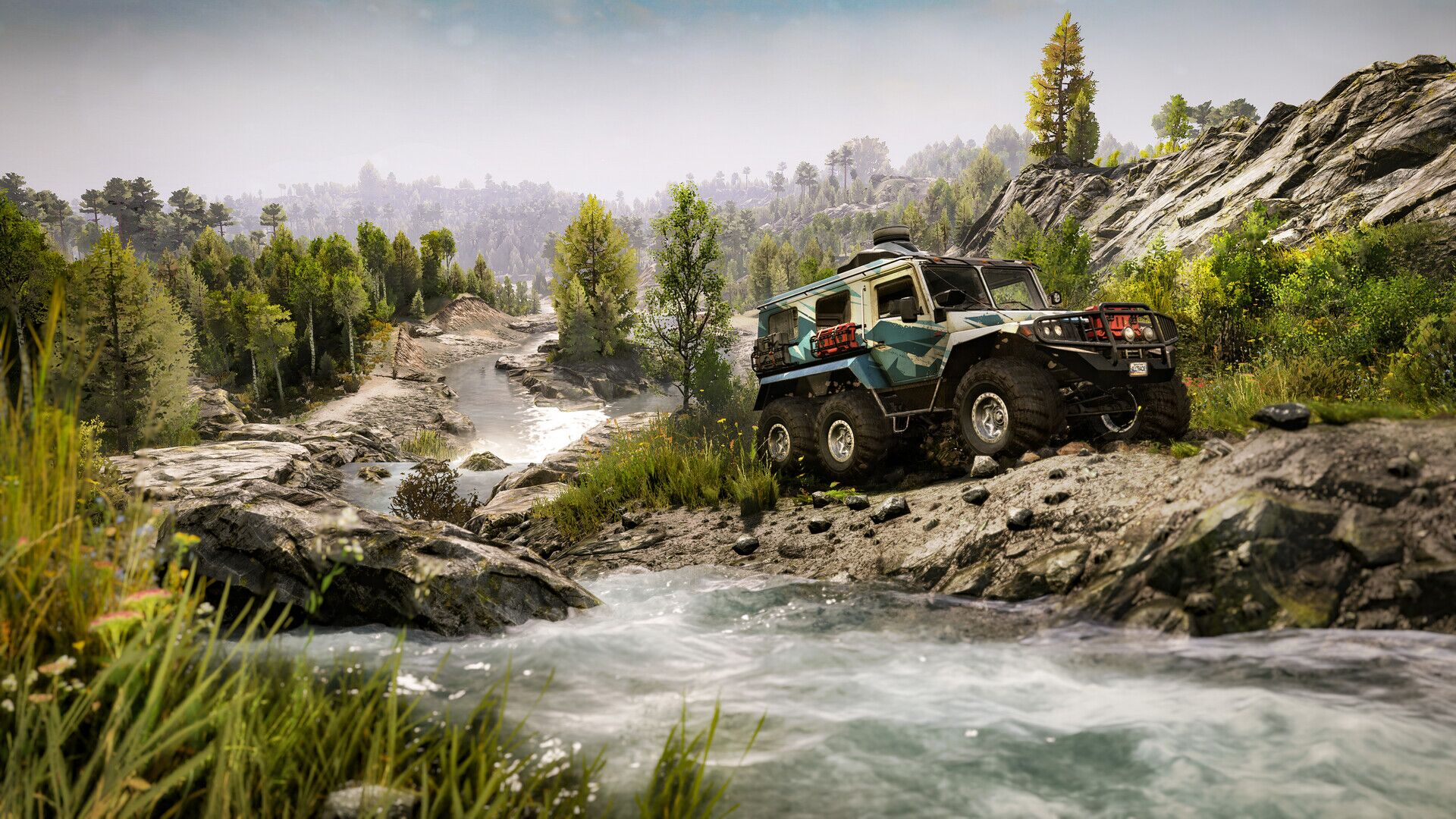 Expeditions A MudRunner Game oyun içi görsel 2