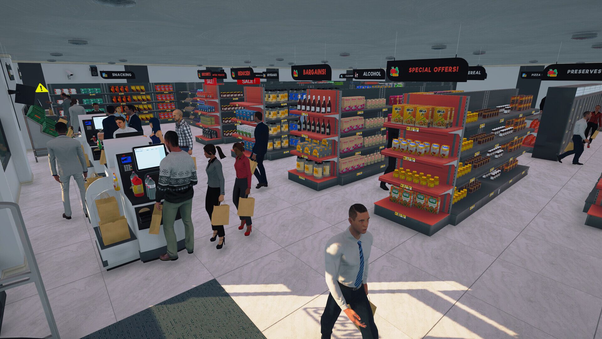 Supermarket Simulator oyun içi görsel 3