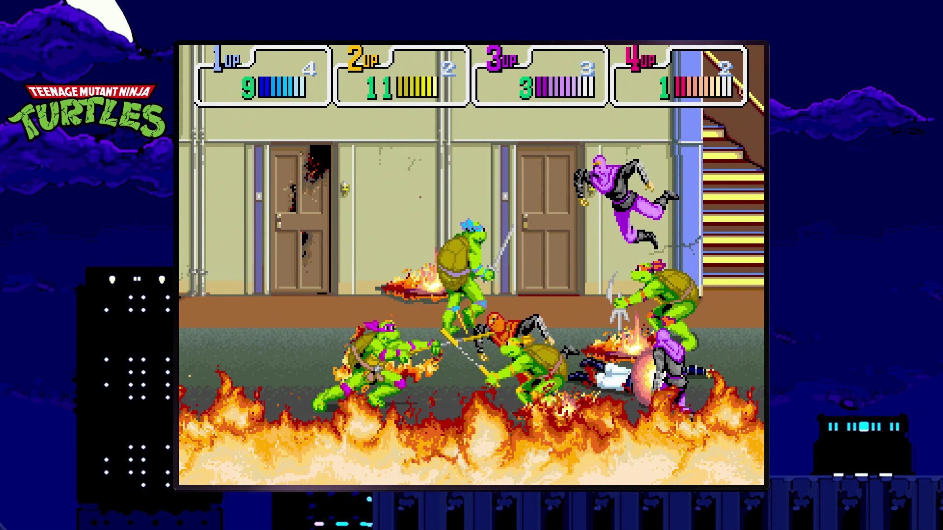 Teenage Mutant Ninja Turtles The Cowabunga Collection oyun içi görsel 1