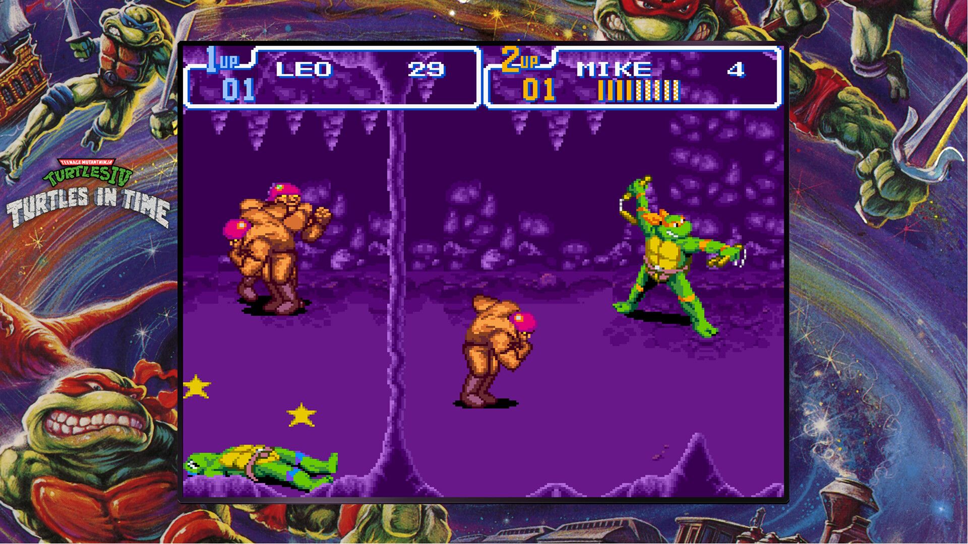 Teenage Mutant Ninja Turtles The Cowabunga Collection oyun içi görsel 2
