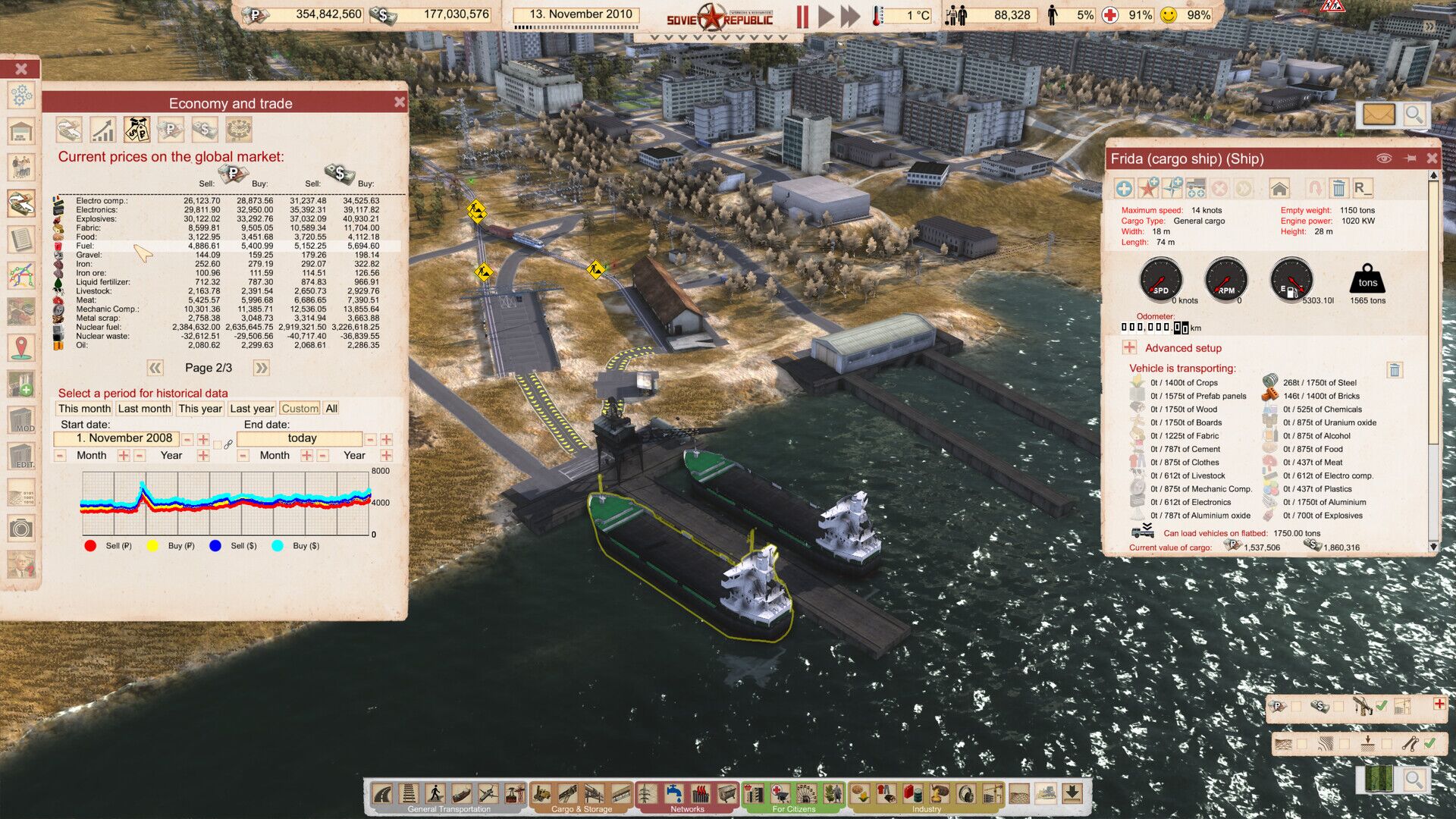 Workers Resources Soviet Republic oyun içi görsel 3