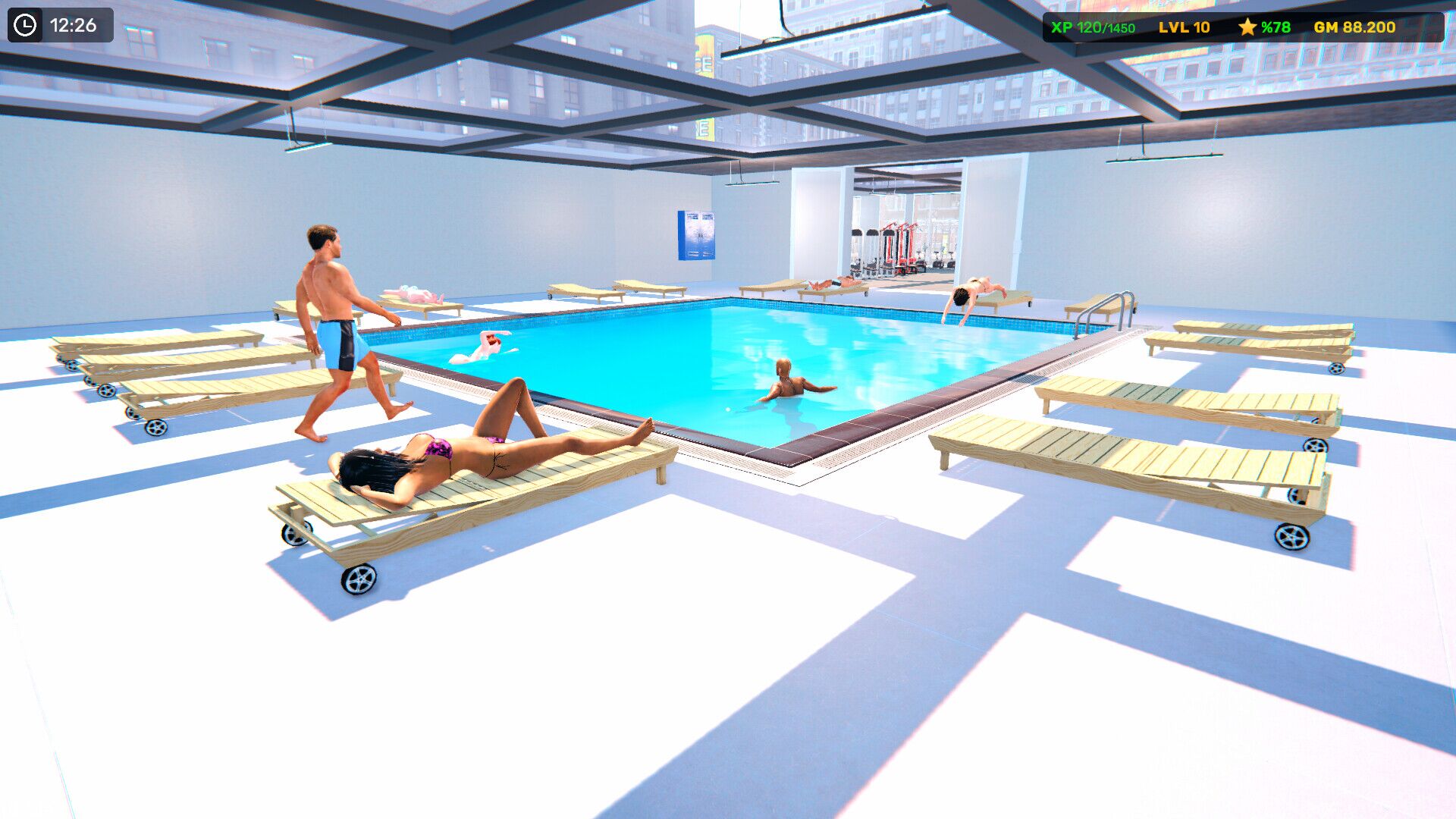 Gym Simulator 24 oyun içi görsel 3