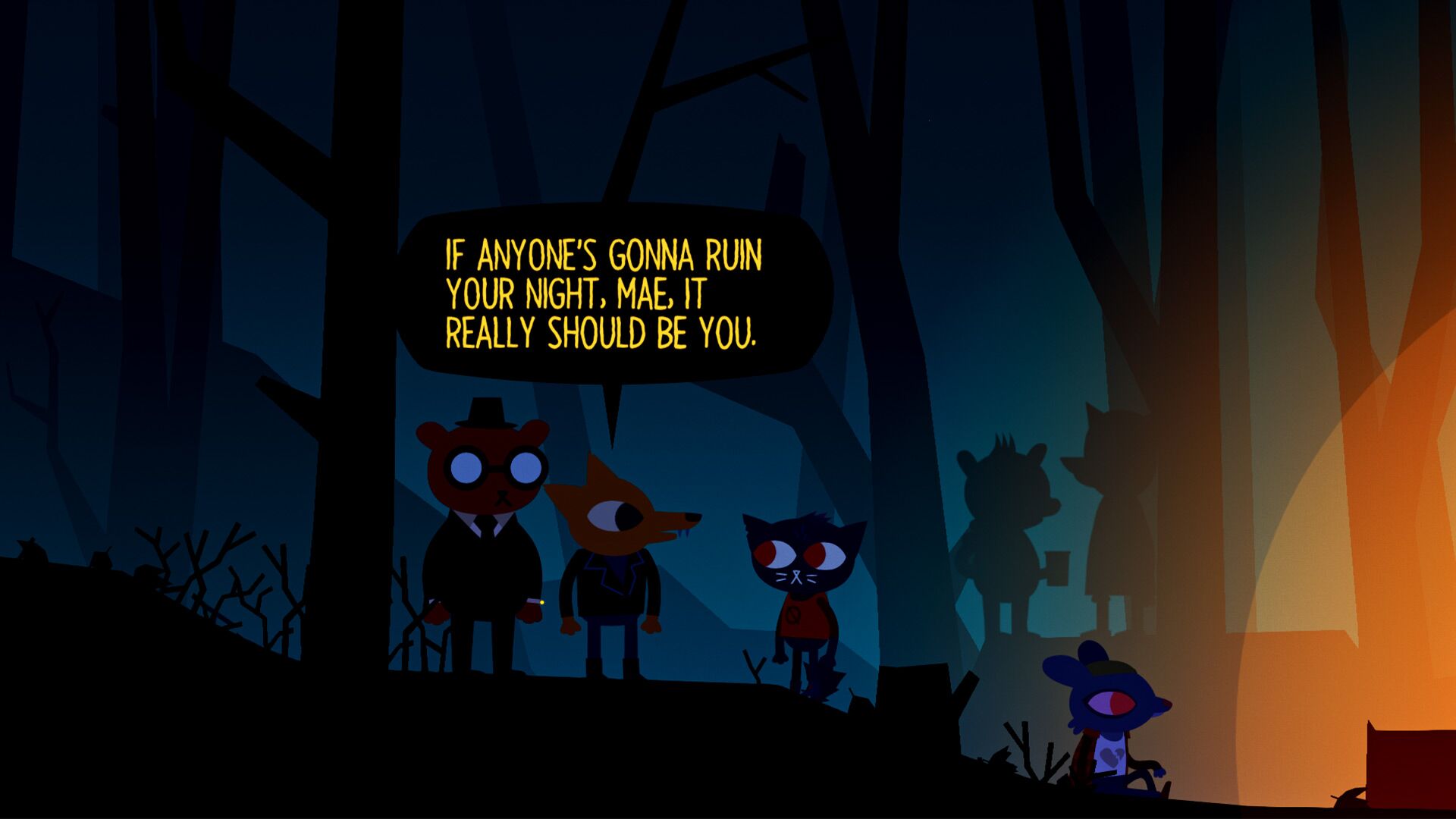 Night in the Woods oyun içi görsel 2