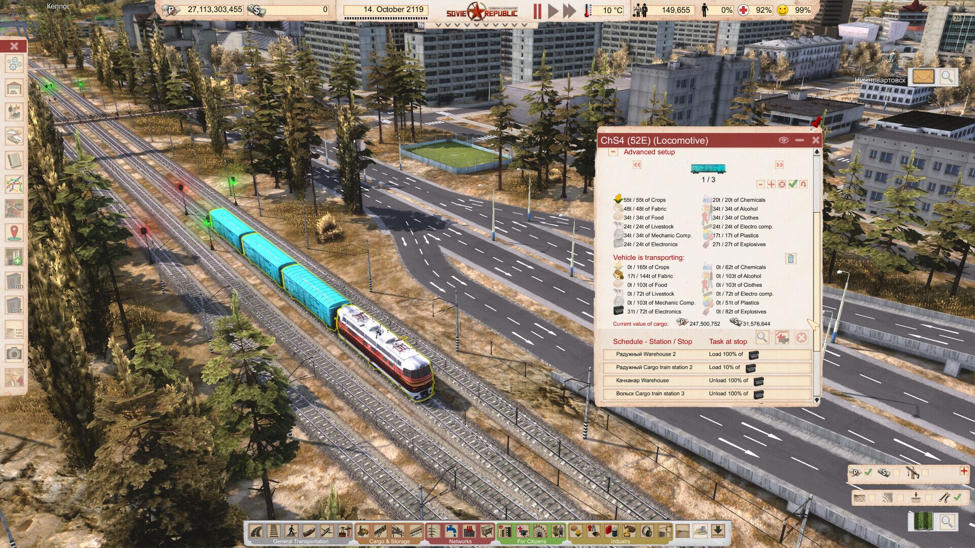 Workers Resources Soviet Republic oyun içi görsel 1