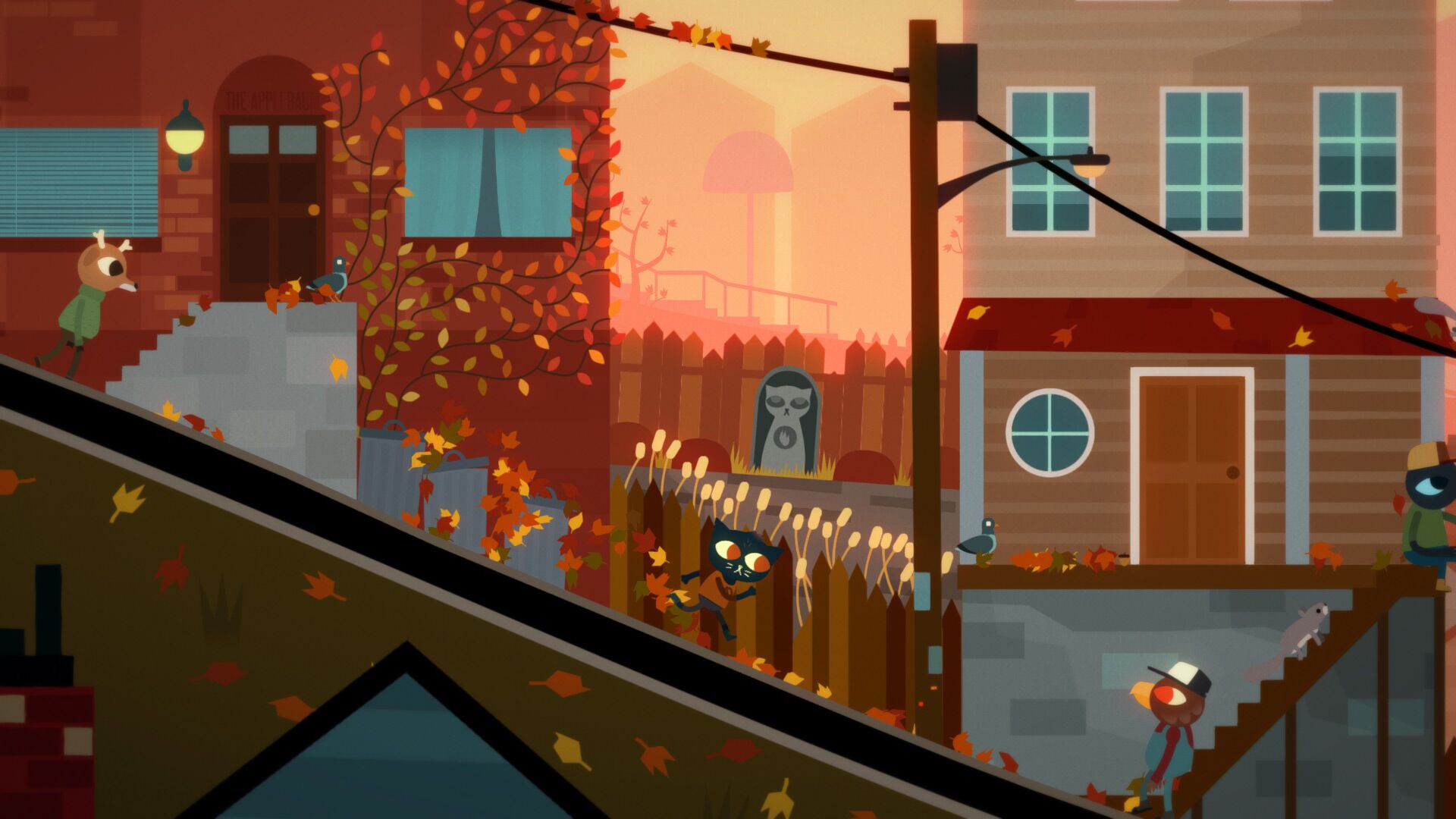Night in the Woods oyun içi görsel 1
