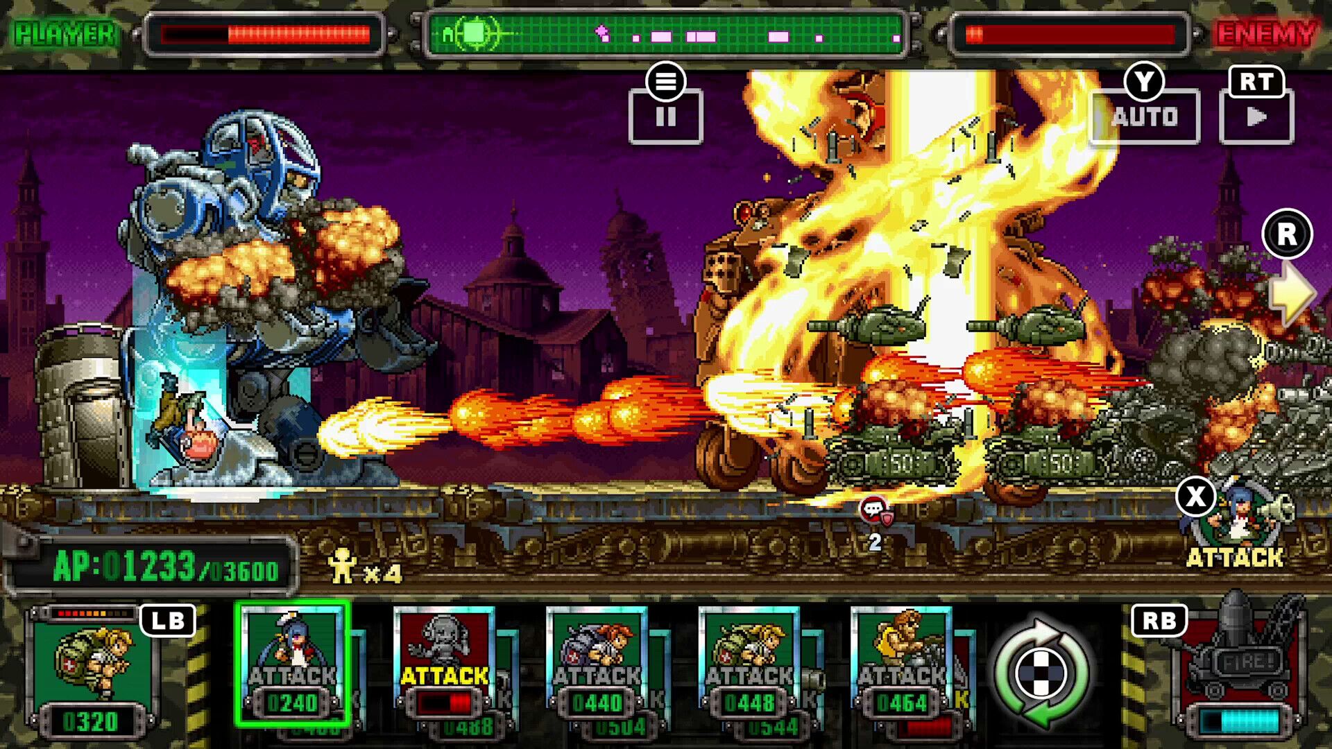 METAL SLUG ATTACK RELOADED oyun içi görsel 3