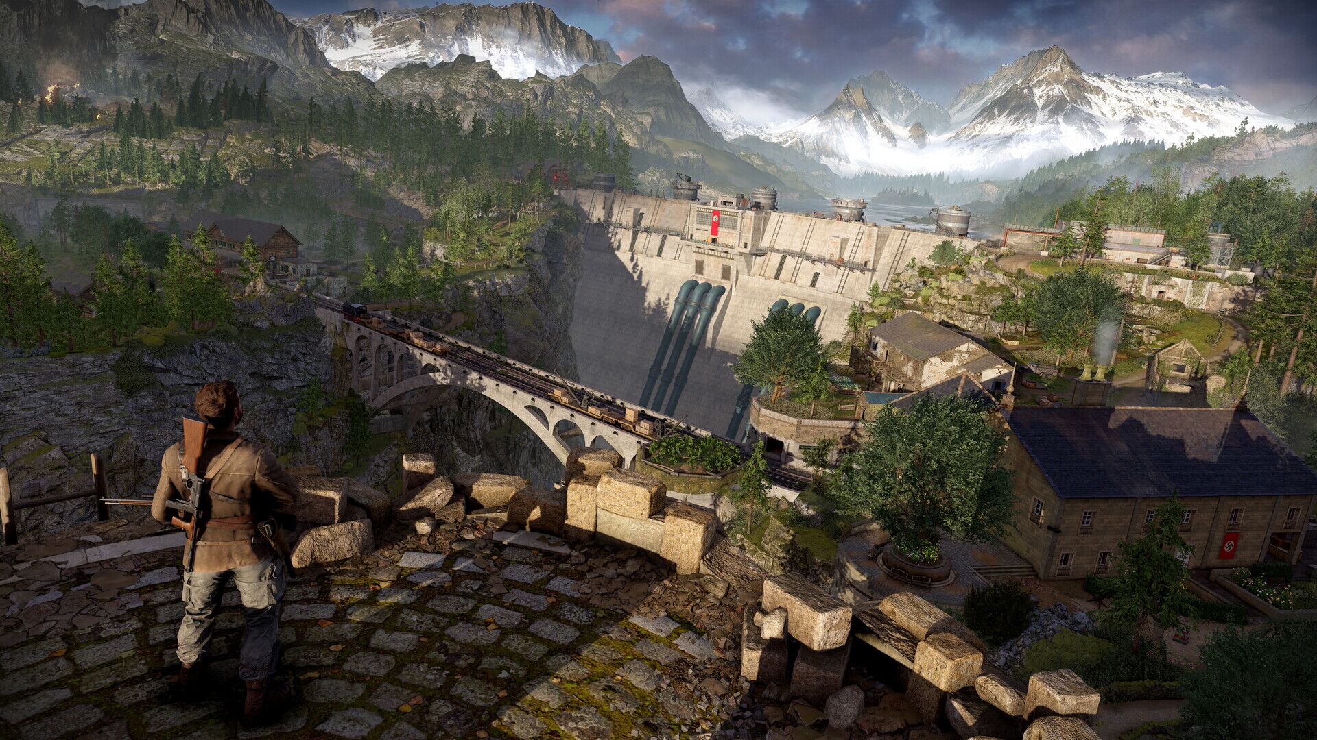 Sniper Elite Resistance oyun içi görsel 2