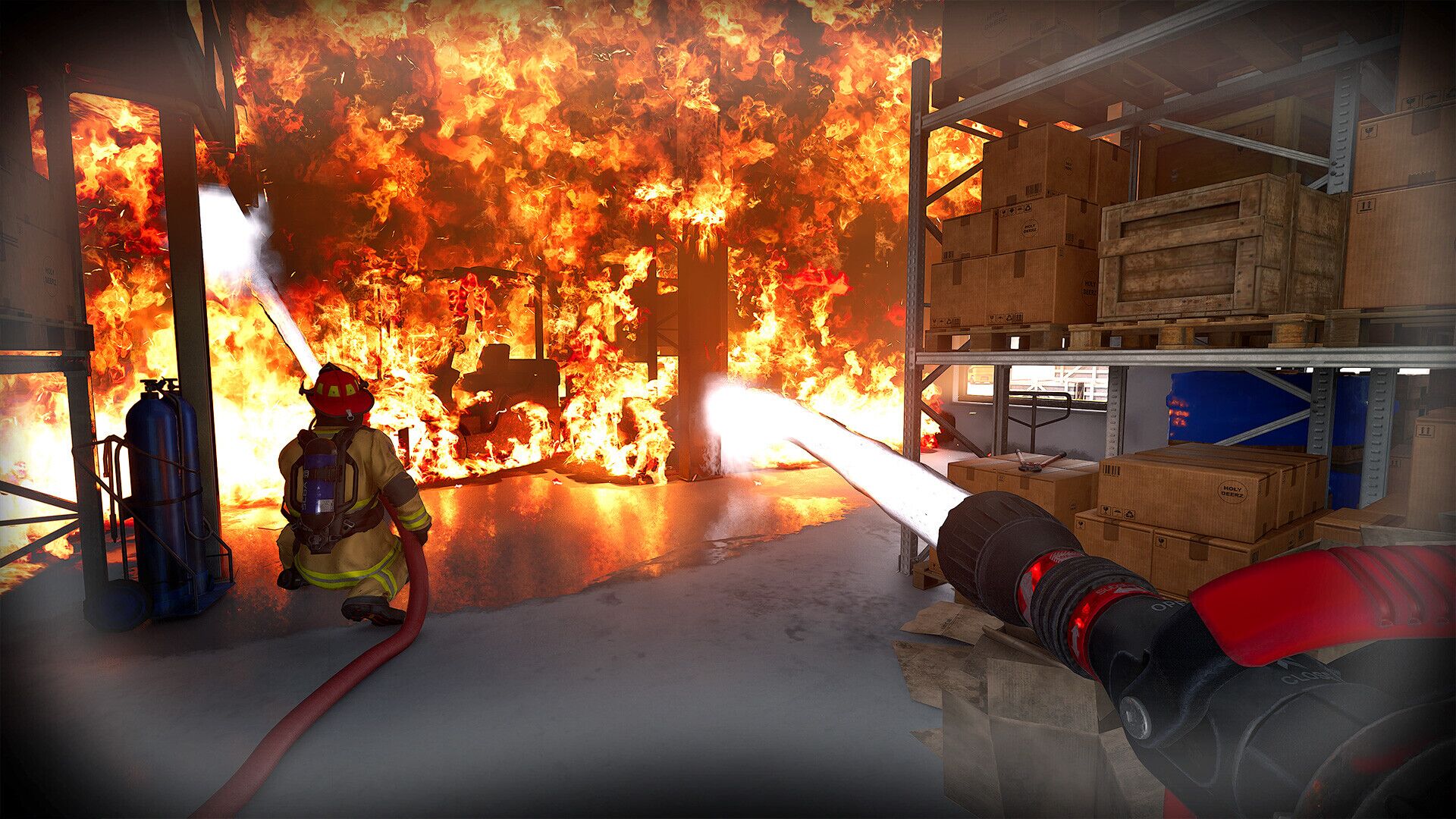 Firefighting Simulator Ignite oyun içi görsel 2