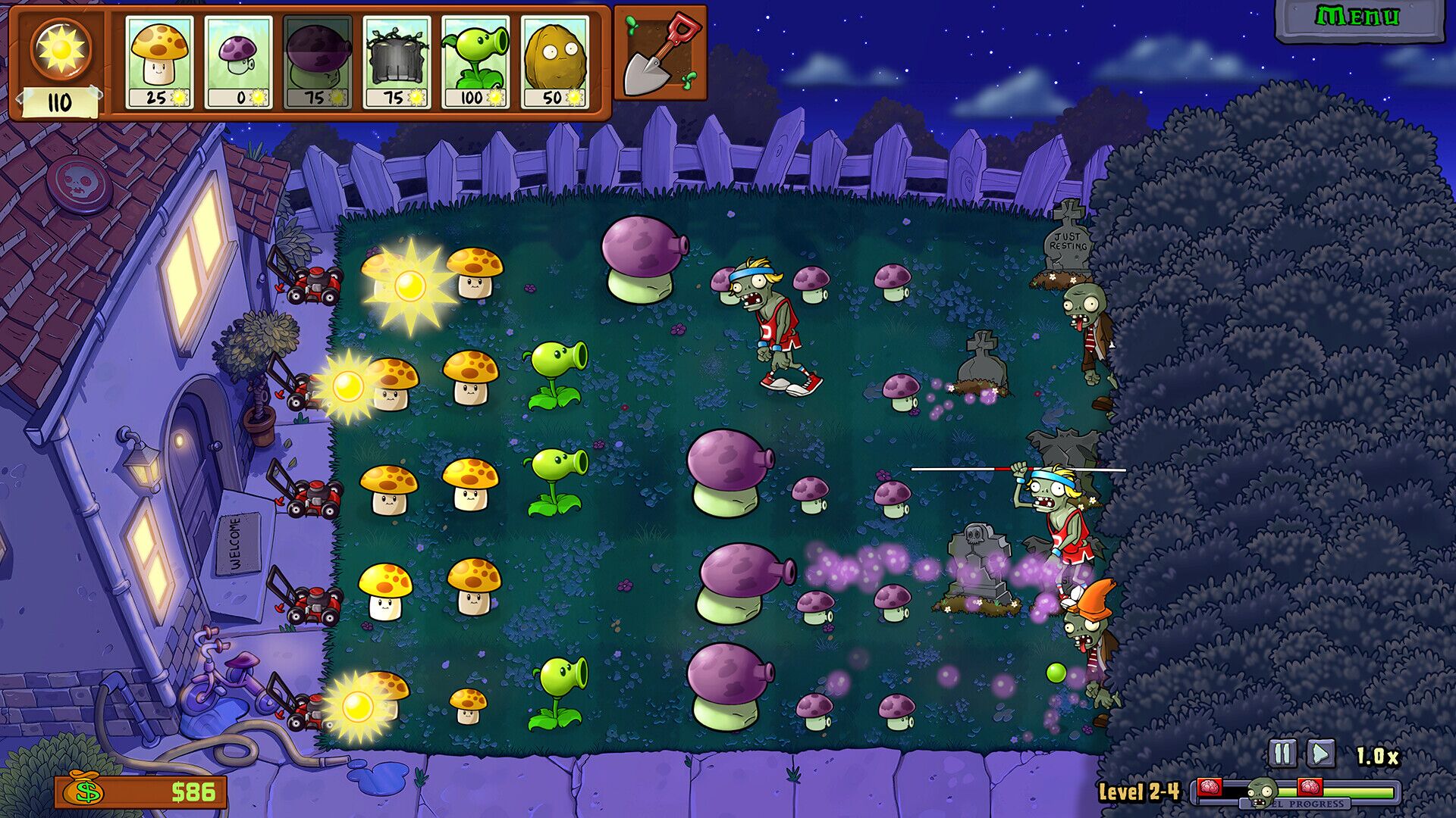 Plants vs Zombies Replanted oyun içi görsel 2