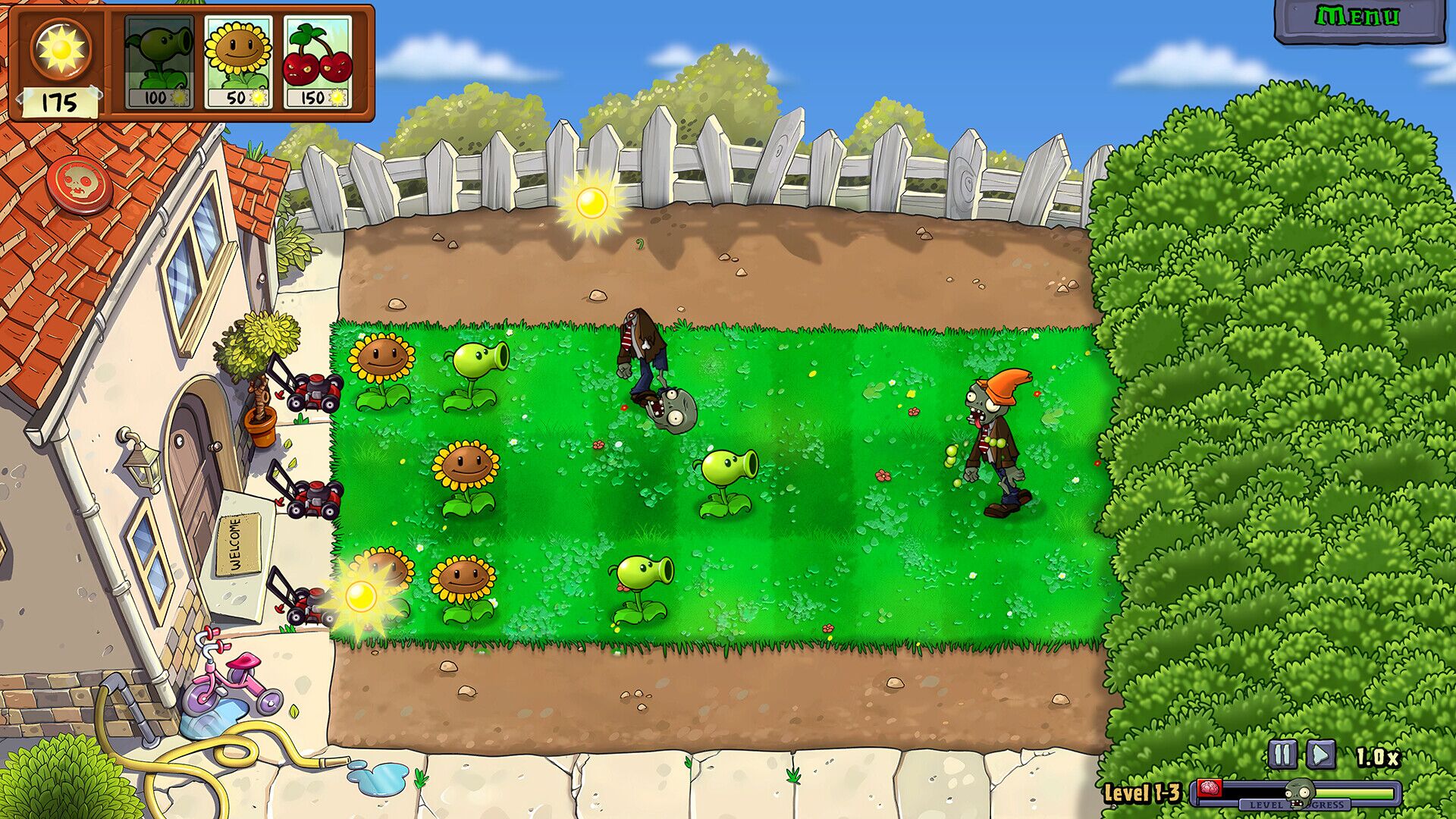 Plants vs Zombies Replanted oyun içi görsel 3