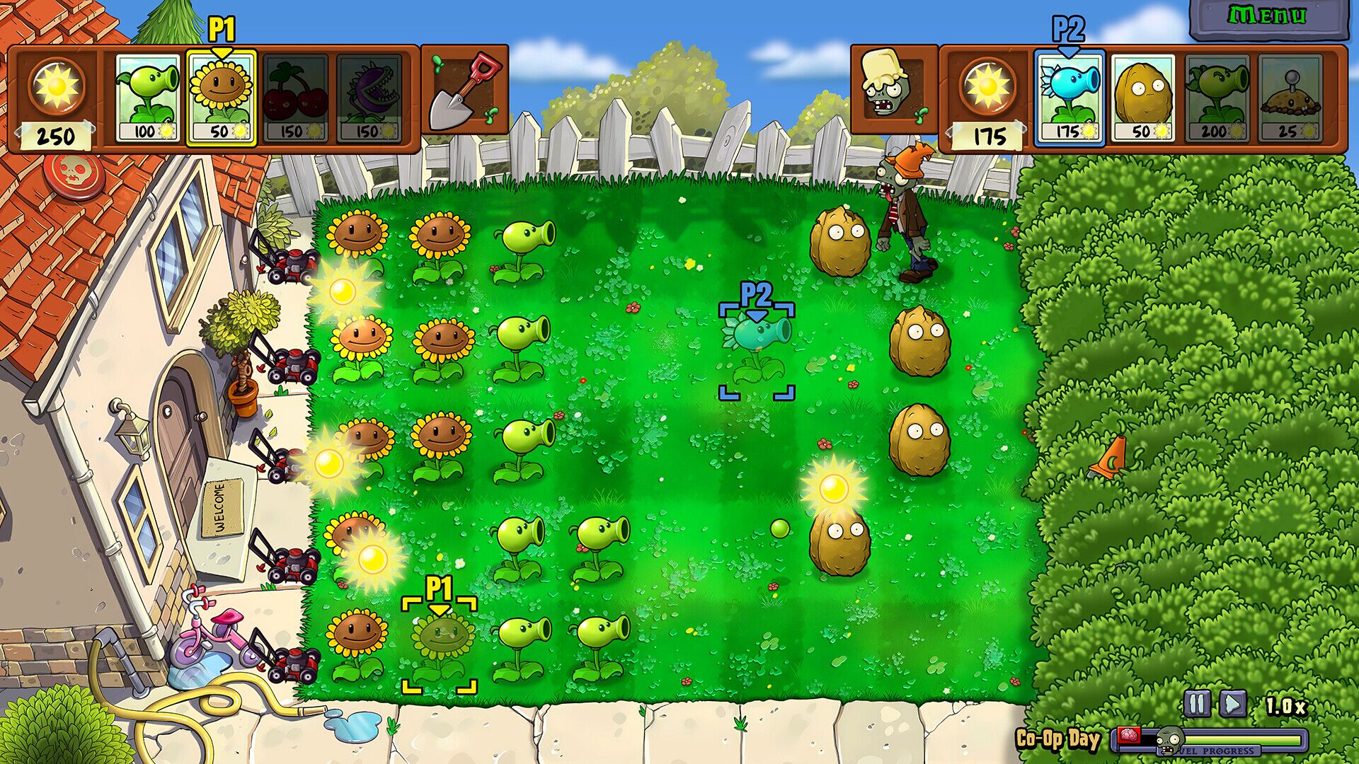 Plants vs Zombies Replanted oyun içi görsel 1