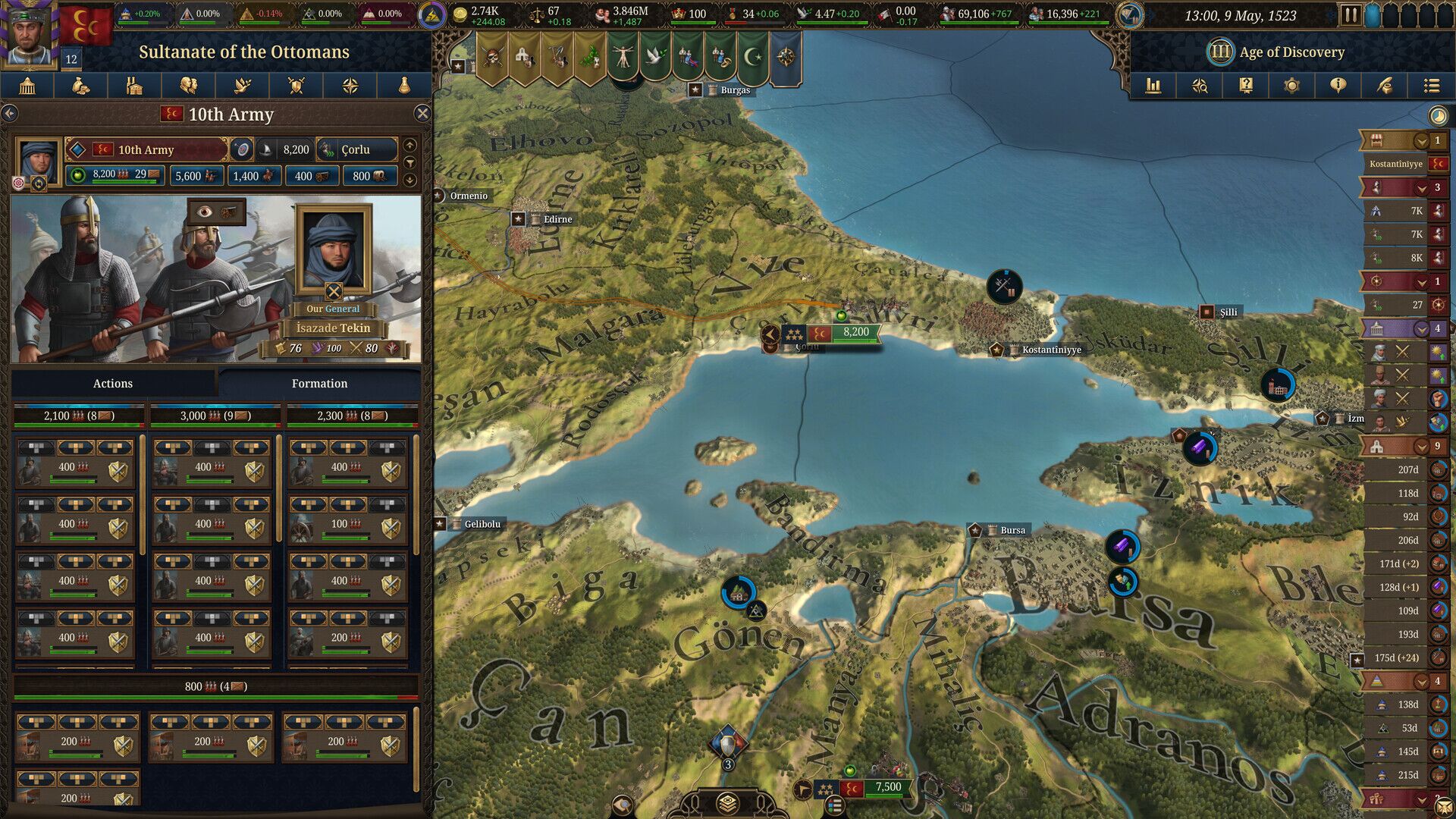 Europa Universalis V oyun içi görsel 1