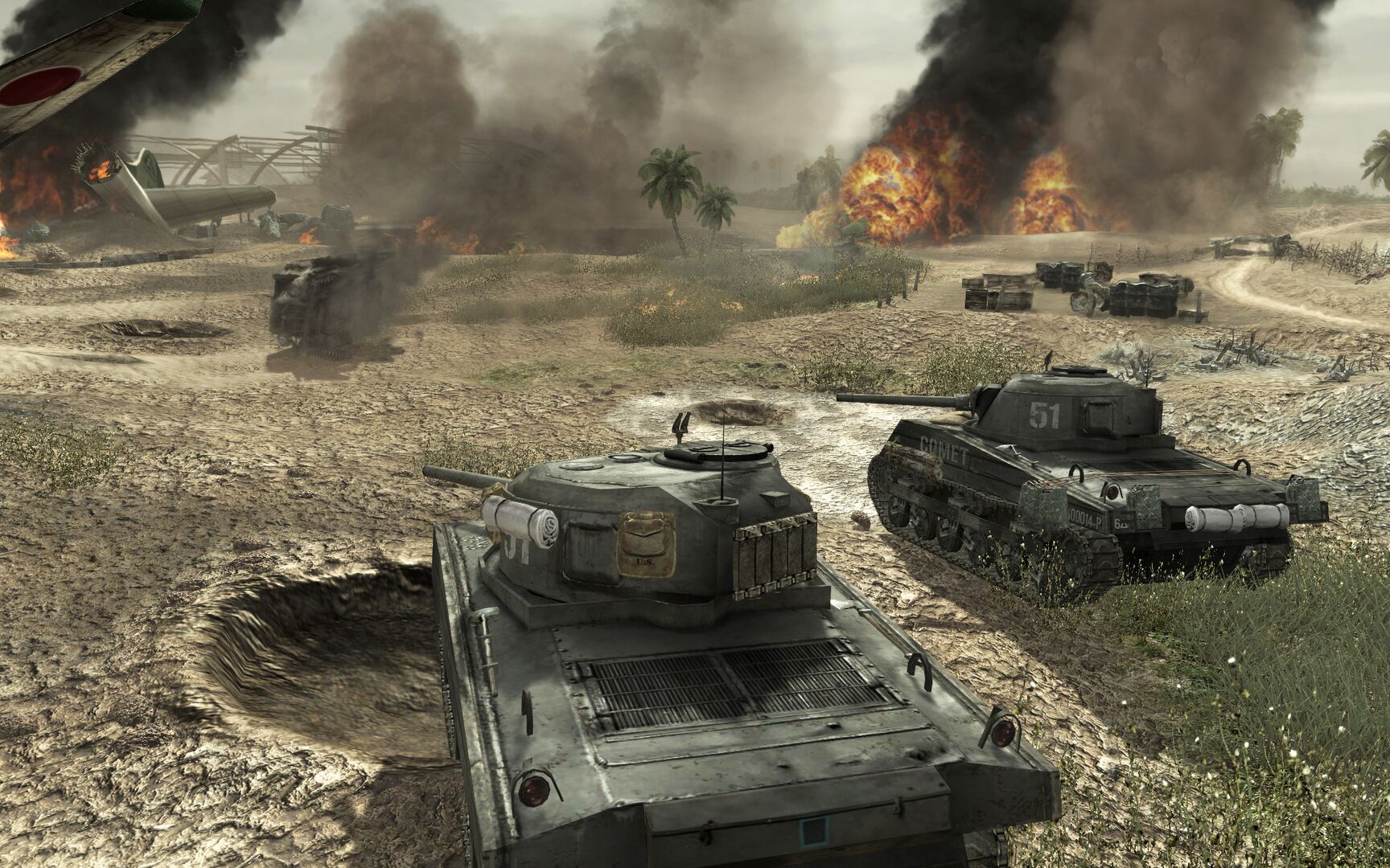 Call of Duty World at War oyun içi görsel 2