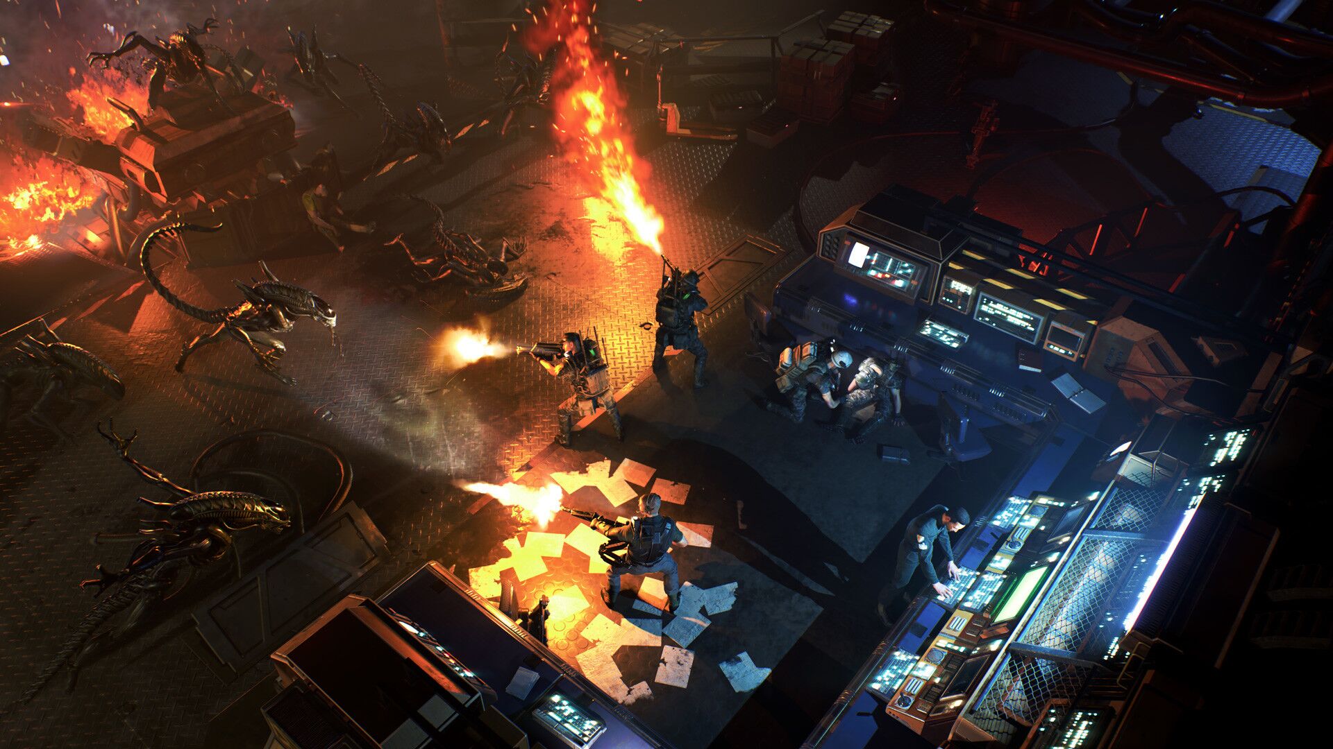 Aliens: Dark Descent oyun içi görsel 1
