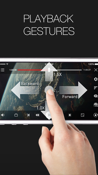 AVPlayer + AVPlayer HD iPhone iPad ios AppStore görseli 3