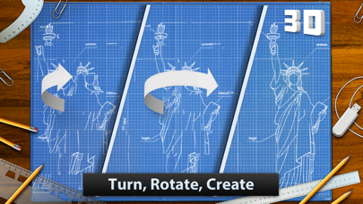 Blueprint 3D + HD iPhone ios AppStore iPad görseli 1