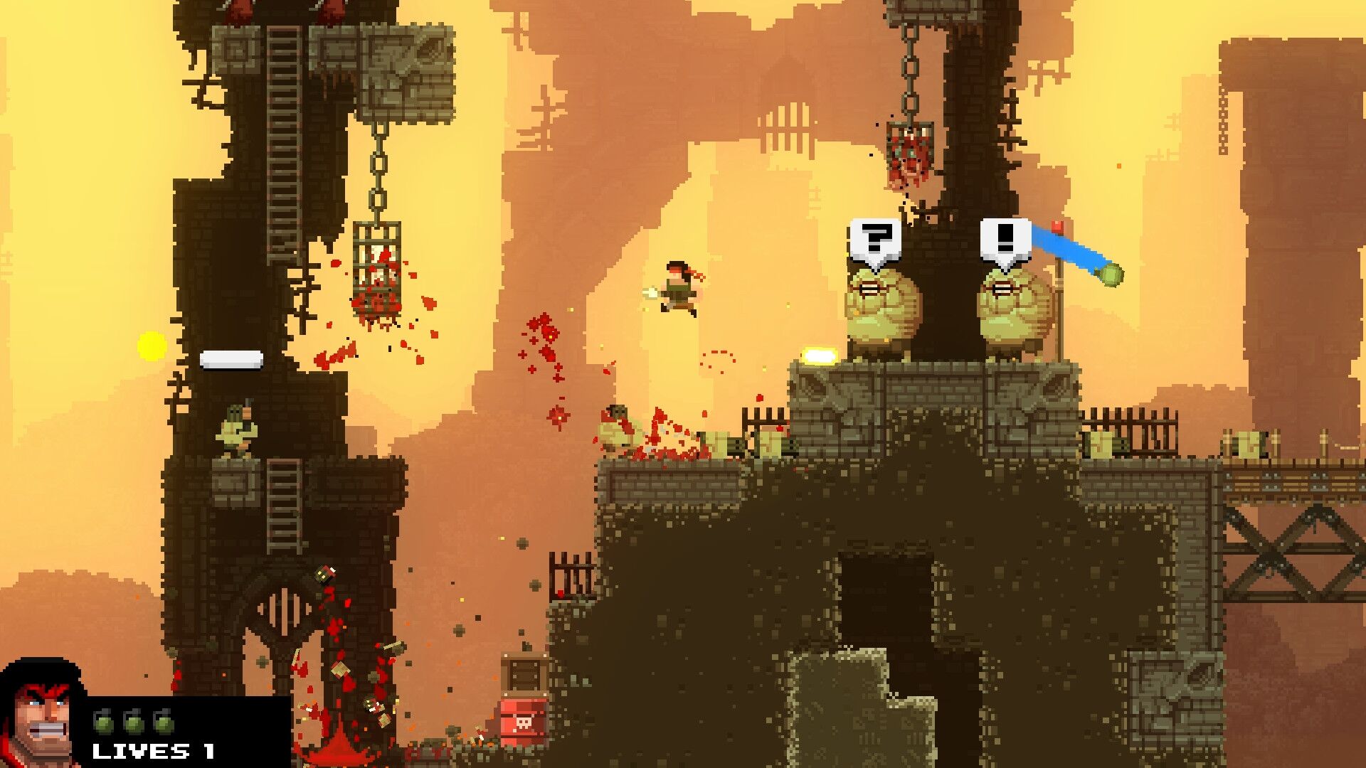 Broforce oyun içi görsel 2