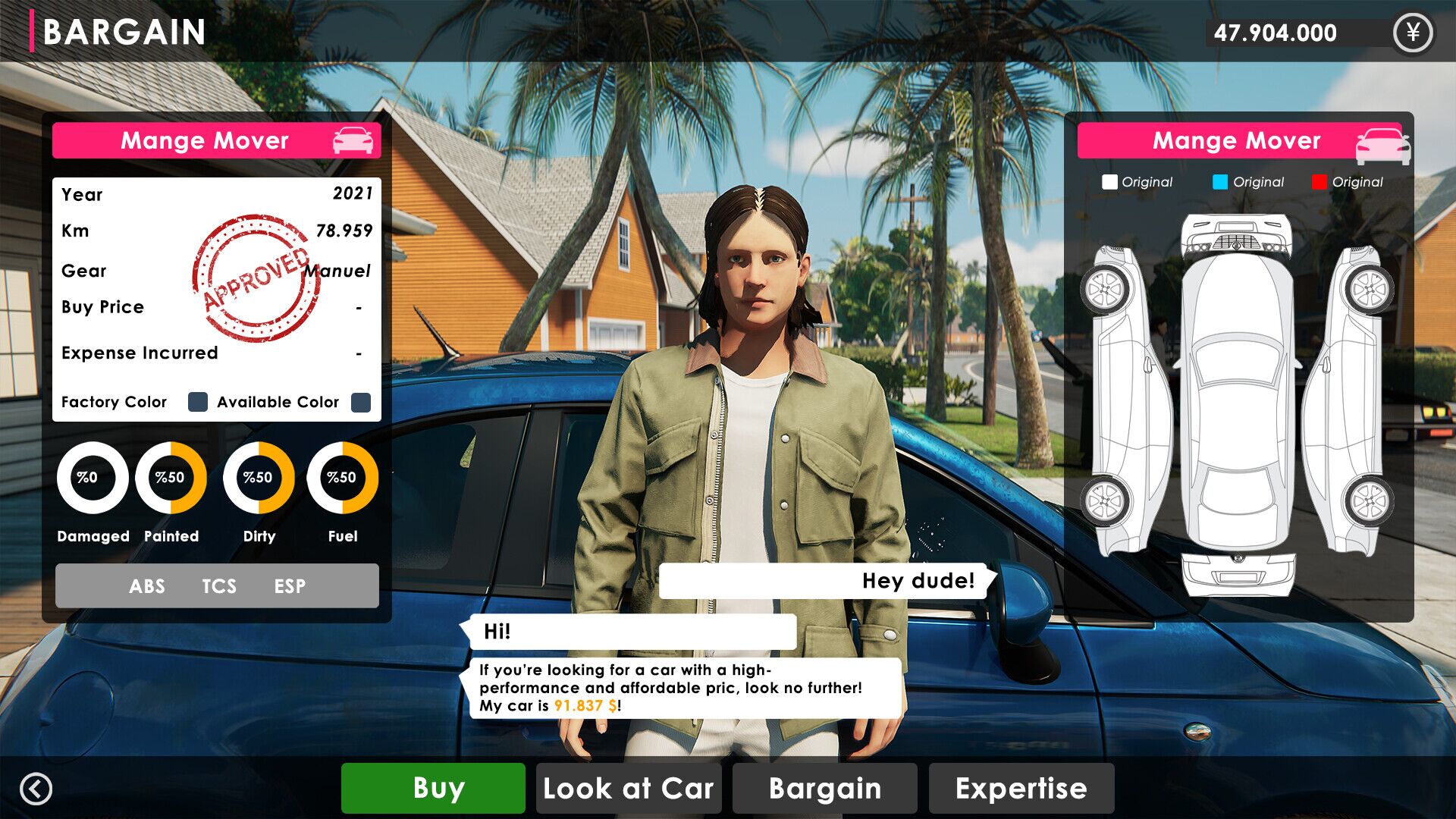 Car For Sale Simulator 2023 oyun içi görsel 2