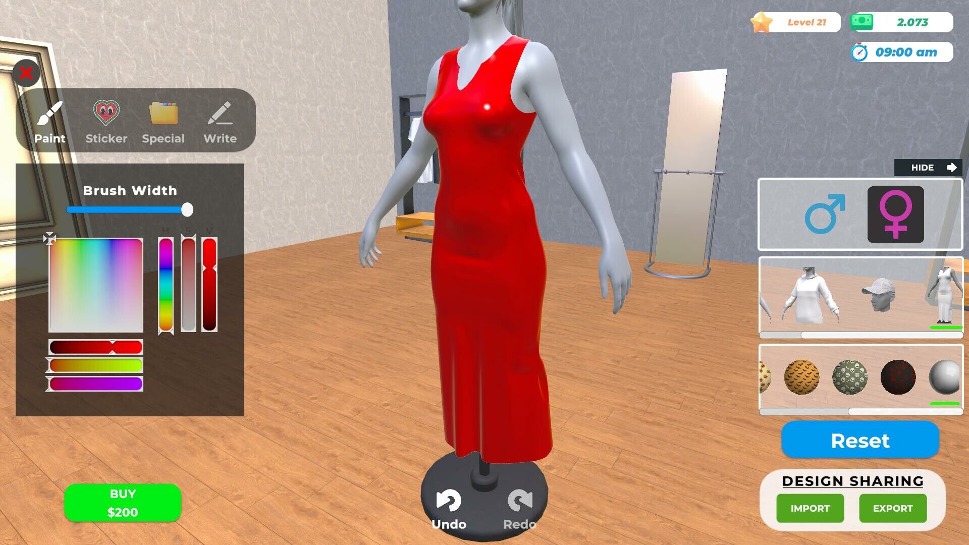 Clothing Store Simulator oyun içi görsel 2