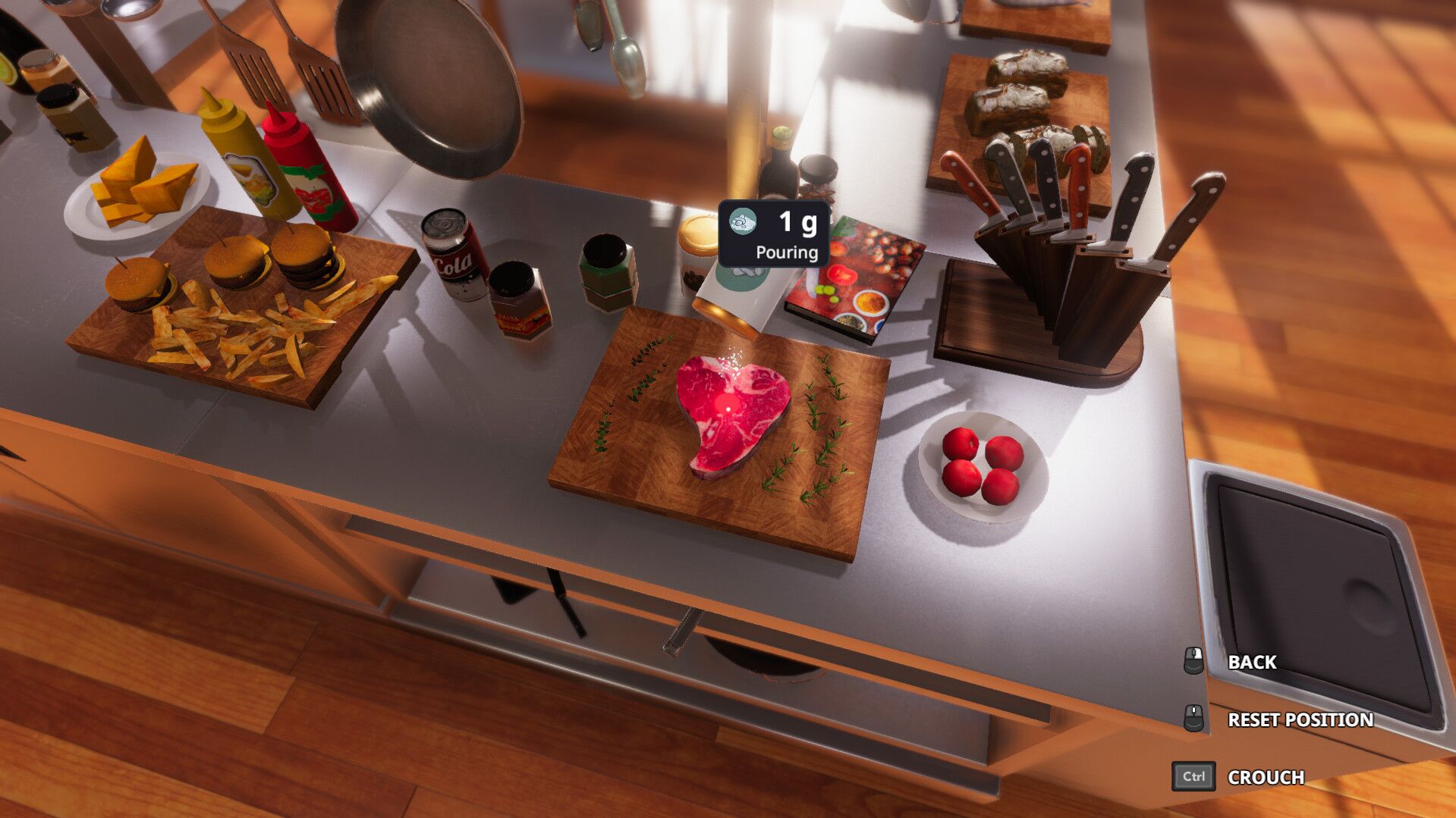 Cooking Simulator oyun içi görsel 1