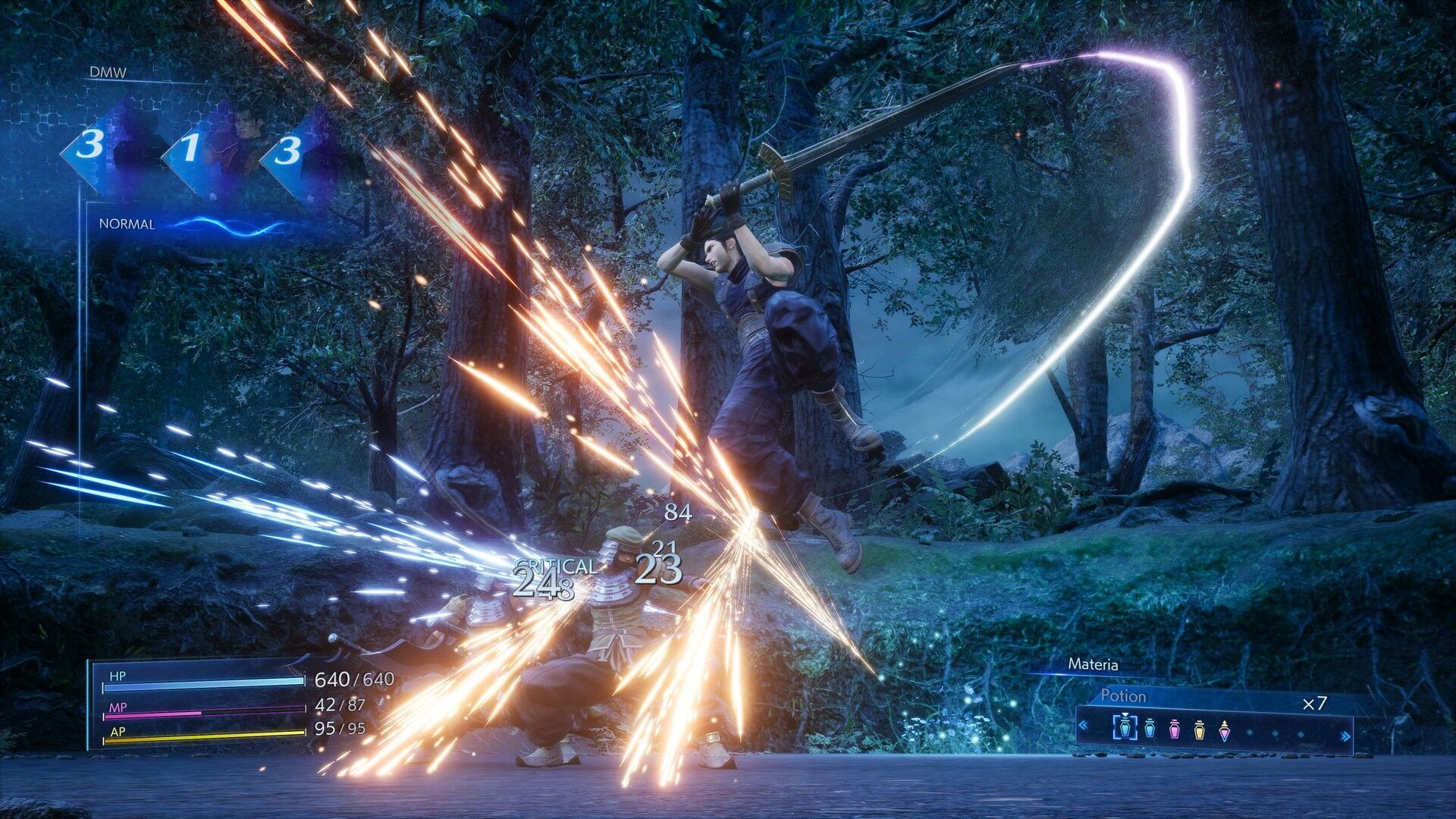 CRISIS CORE –FINAL FANTASY VII– REUNION oyun içi görsel 1