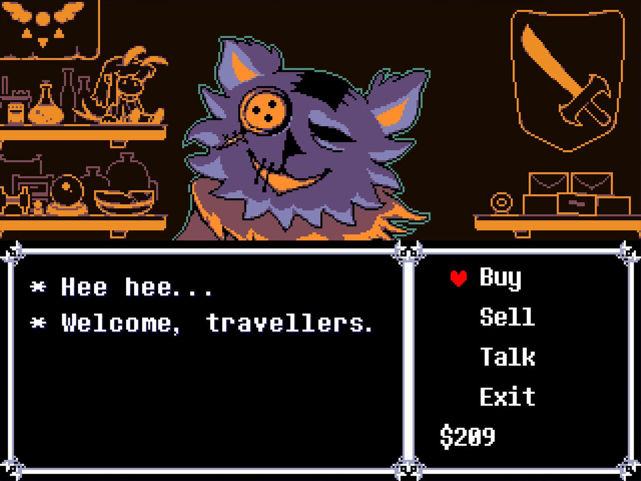 DELTARUNE oyun içi görsel 3
