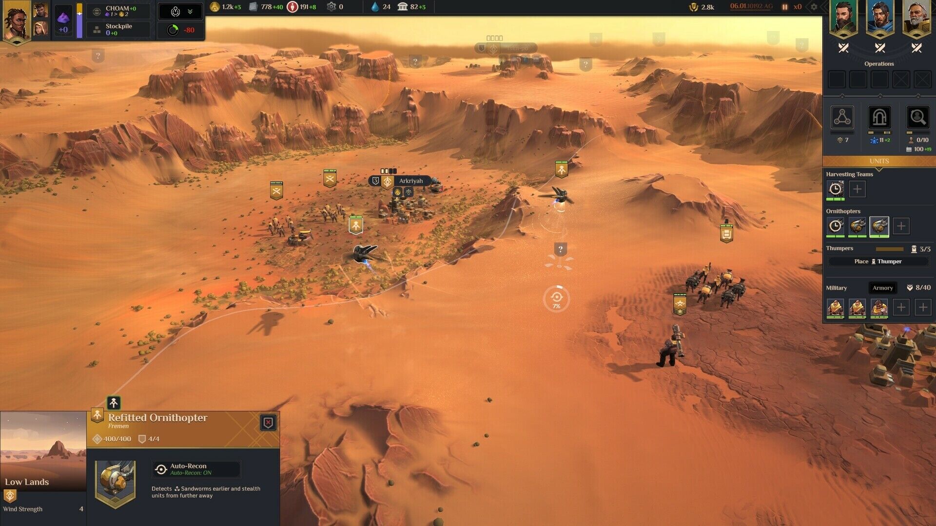 Dune: Spice Wars oyun içi görsel 1
