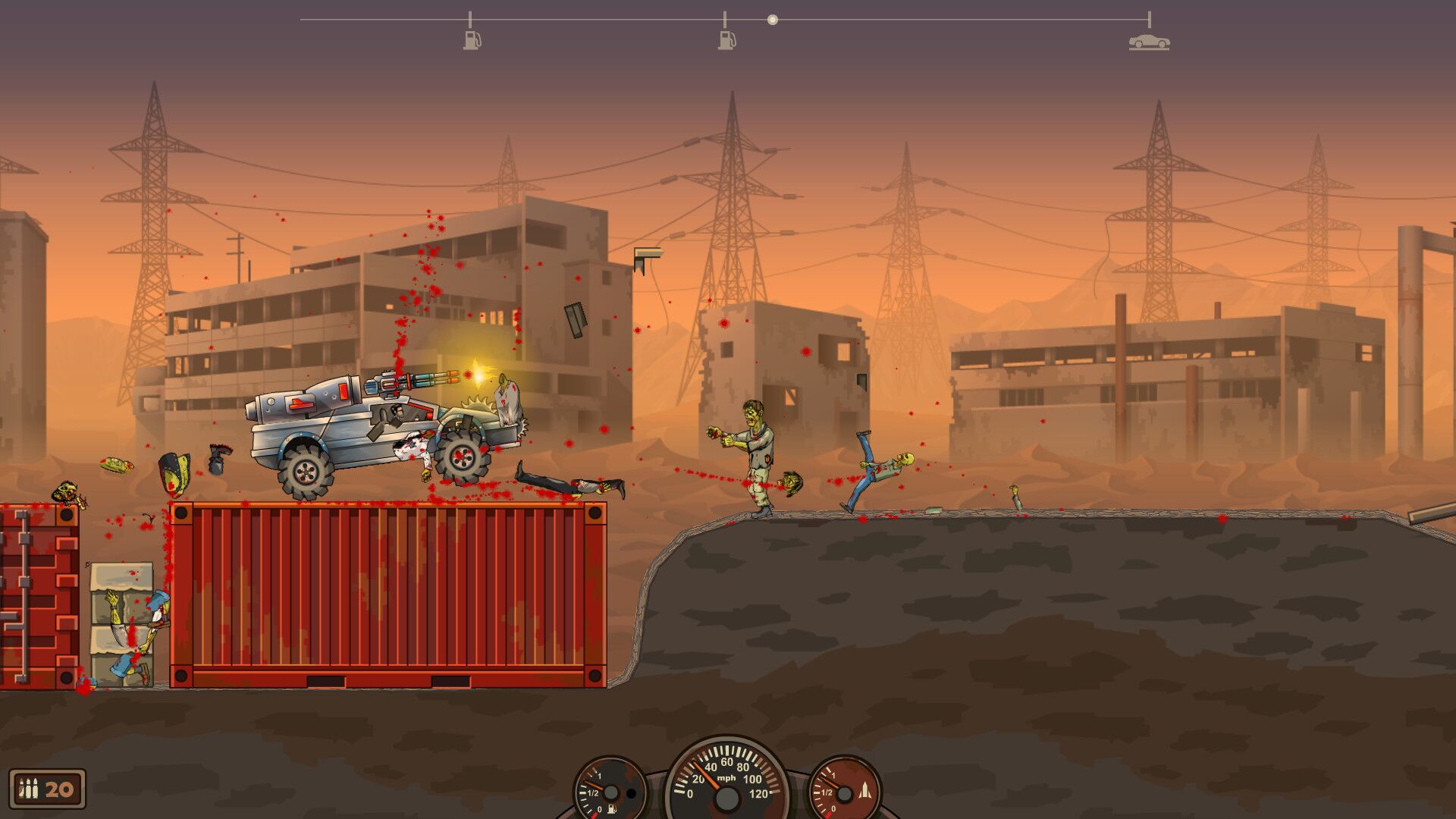 Earn to Die 2 + Earn to Die iPhone ios AppStore oyun içi görsel 2