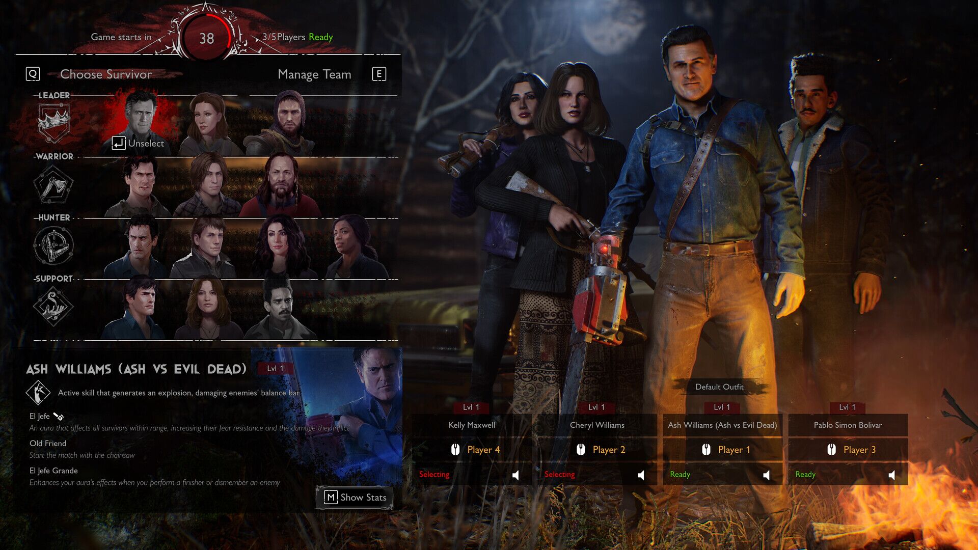 Evil Dead The Game Xbox One Series X|S oyun içi görsel 1