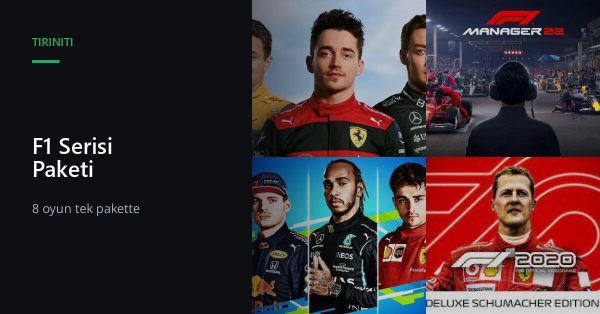 F1 Serisi Paketi ucuz satın al - Tiriniti