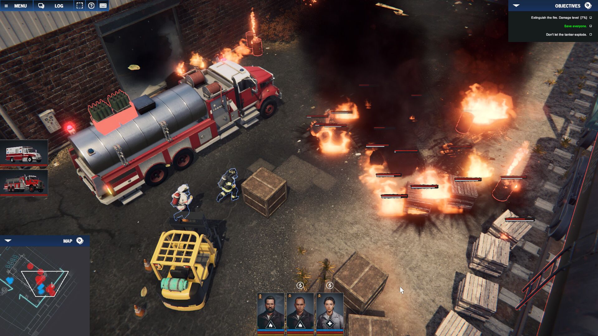 Fire Commander oyun içi görsel 1