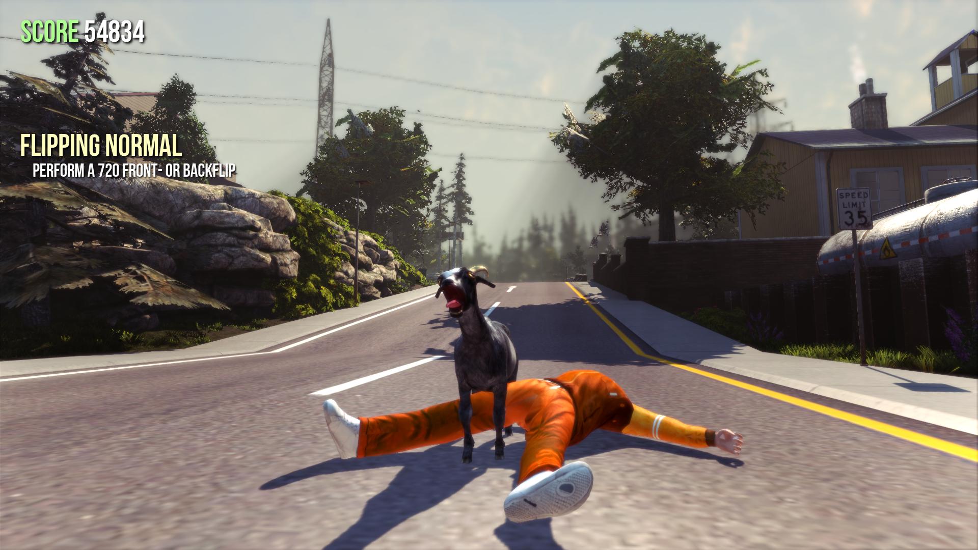 Goat Simulator oyun içi görsel 1