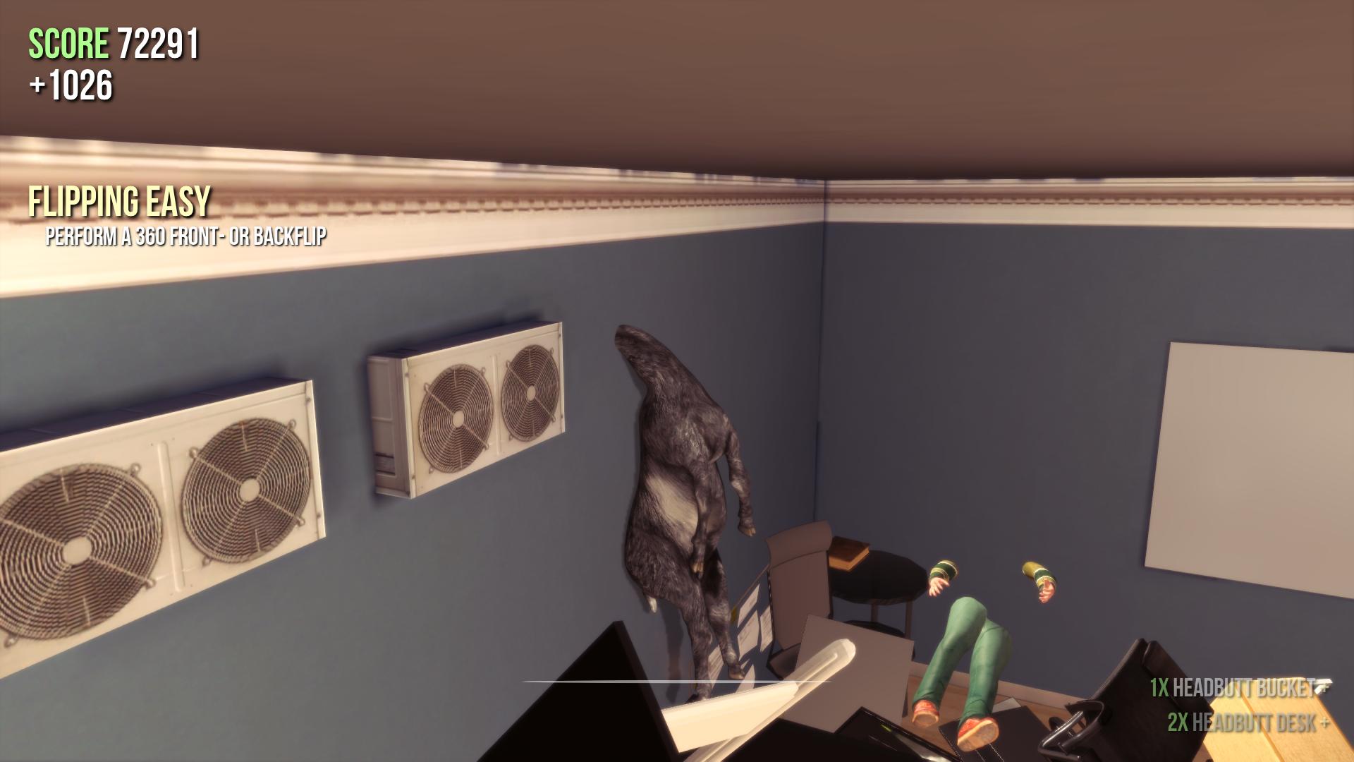 Goat Simulator oyun içi görsel 2