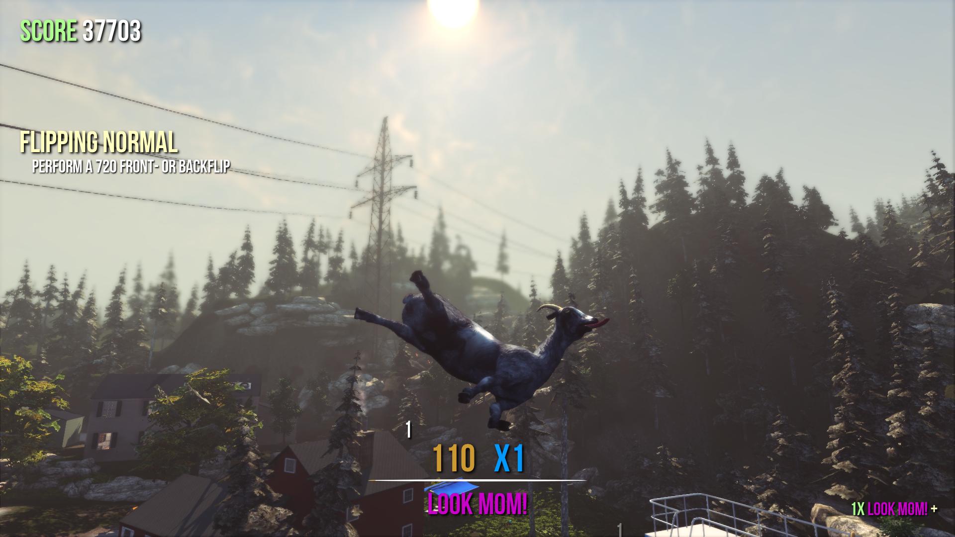 Goat Simulator oyun içi görsel 3