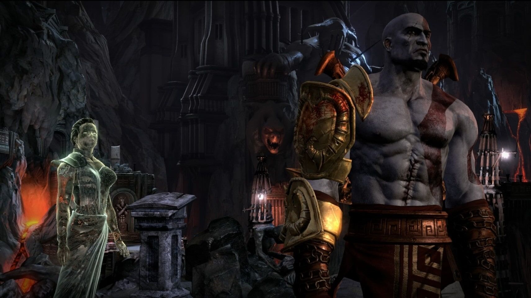 God of War III Remastered PS4 oyun içi görsel 1