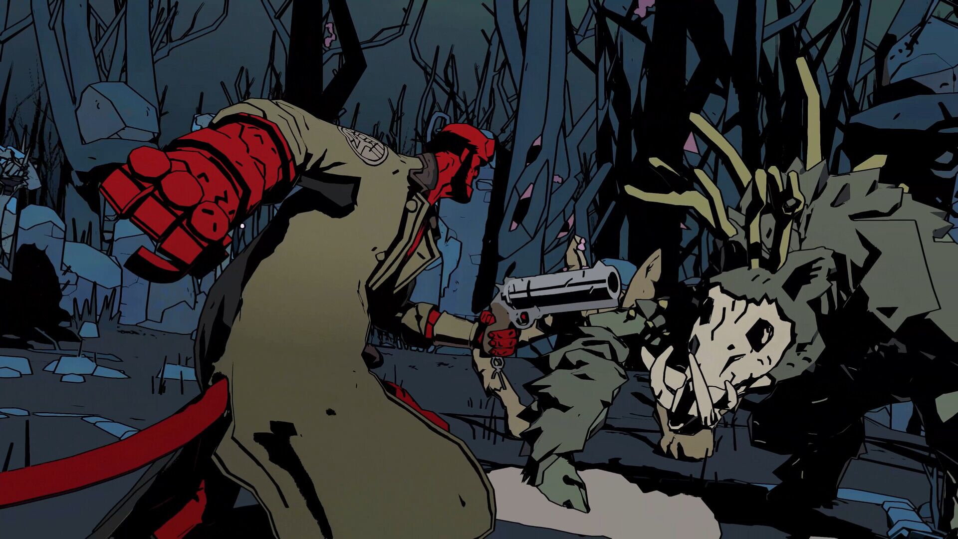 Hellboy Web of Wyrd oyun içi görsel 2