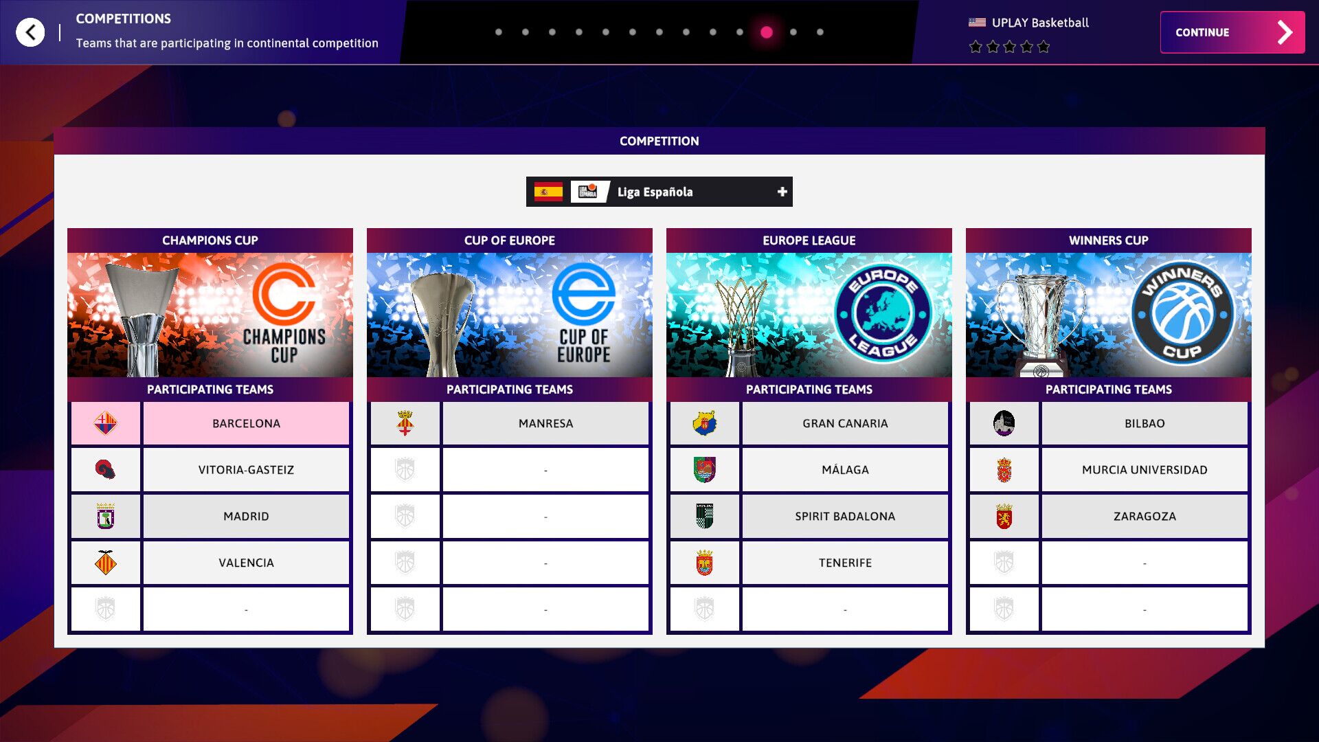 International Basketball Manager 26 oyun içi görsel 1