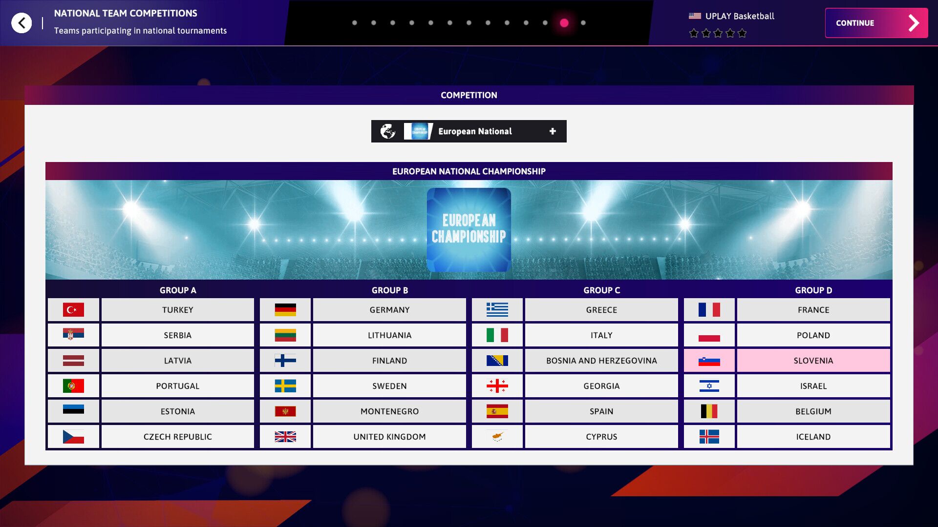 International Basketball Manager 26 oyun içi görsel 2