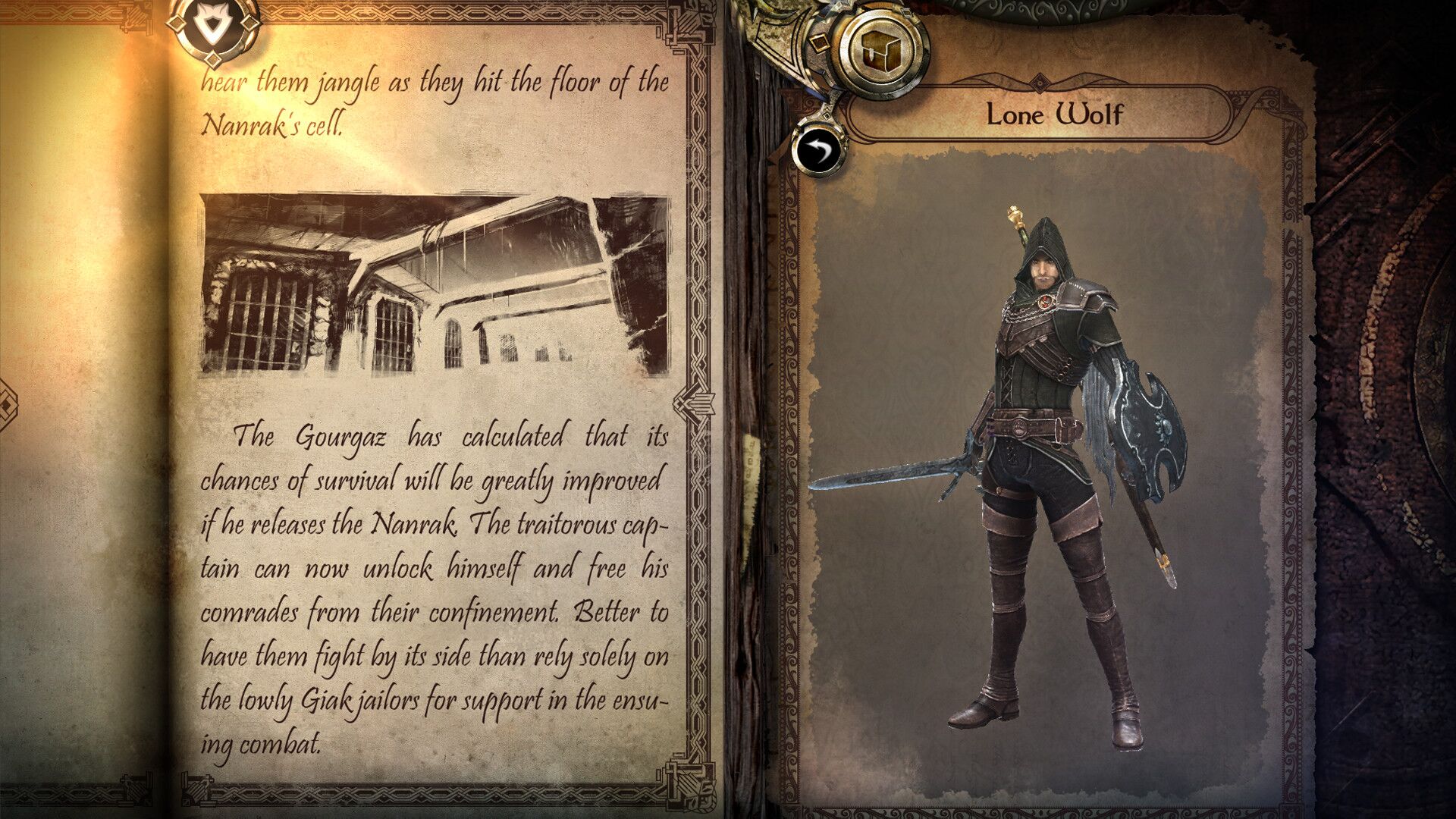 Joe Dever's Lone Wolf HD Remastered Steam Key oyun içi görsel 1