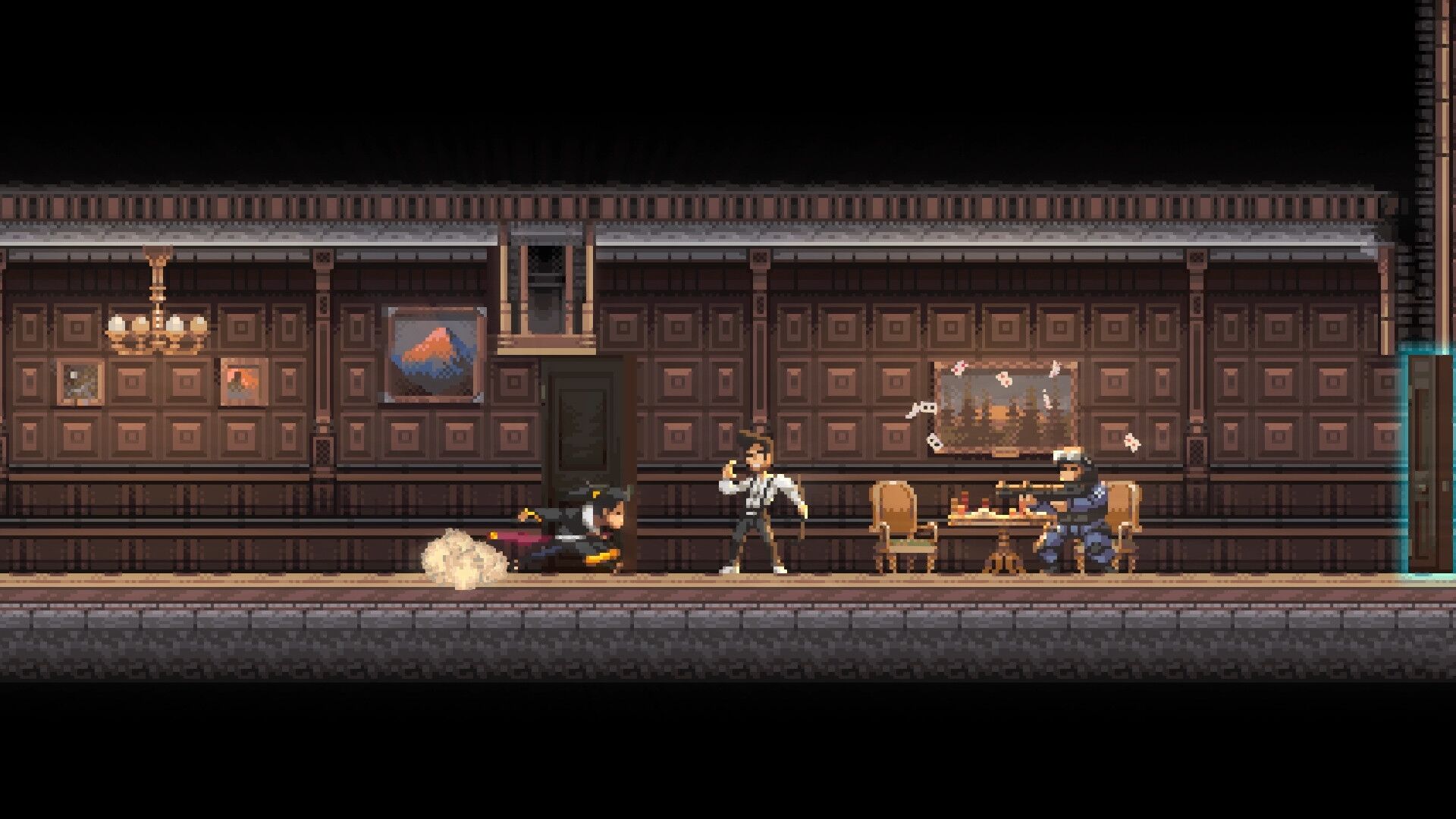 Katana ZERO oyun içi görsel 2