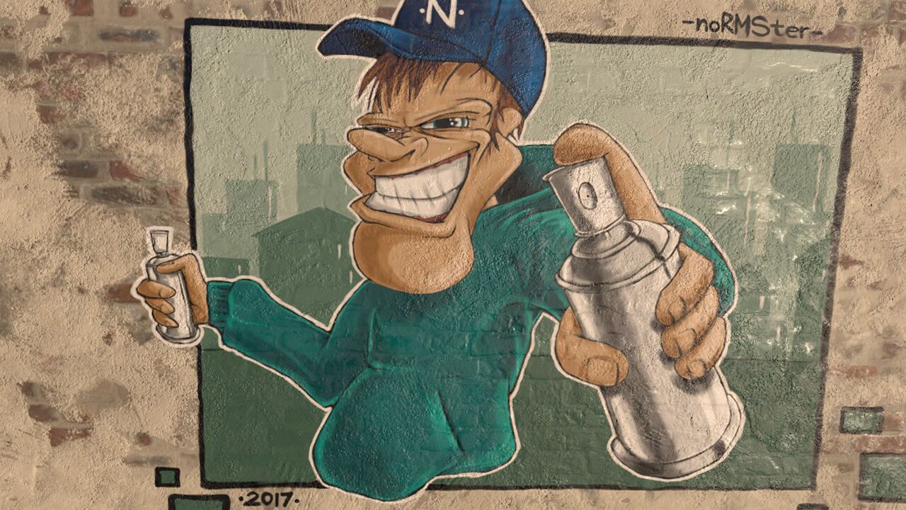 Kingspray Graffiti VR oyun içi görsel 1