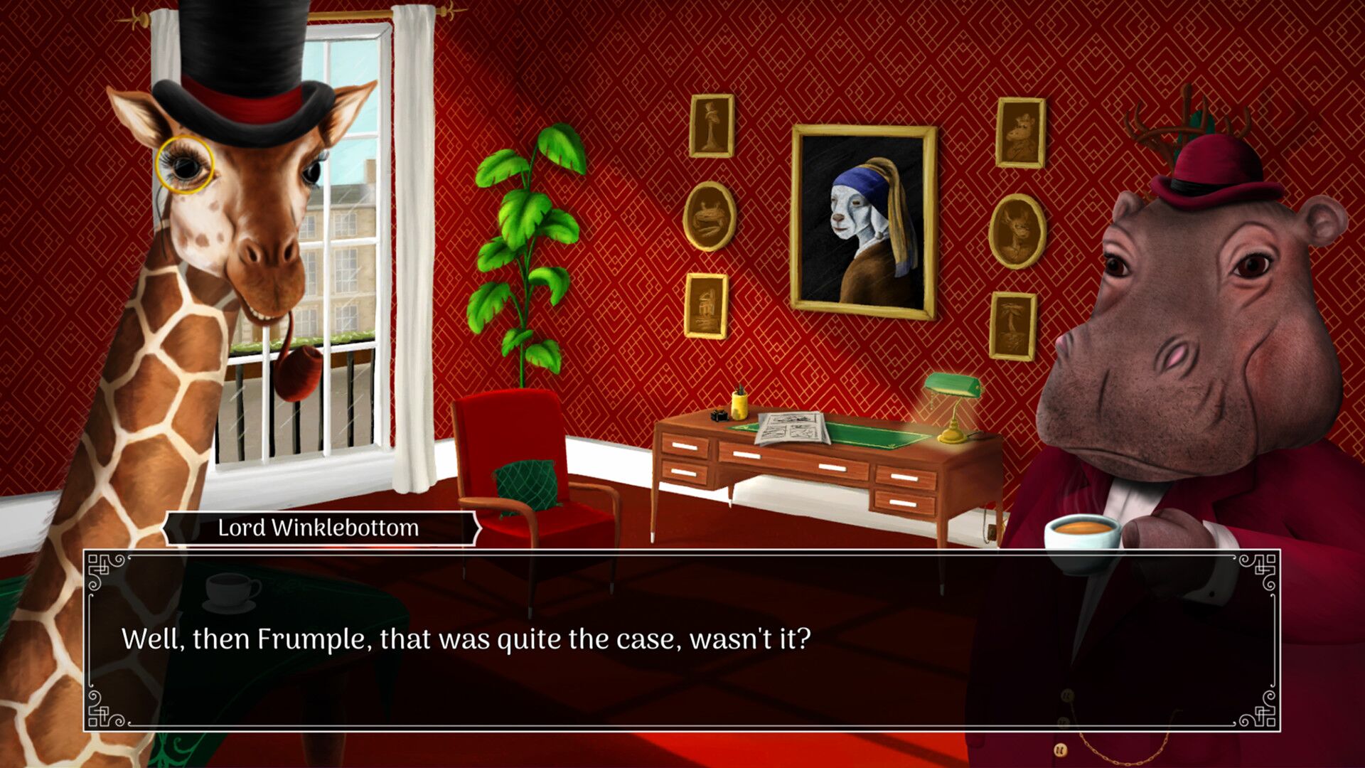 Lord Winklebottom Investigates oyun içi görsel 1