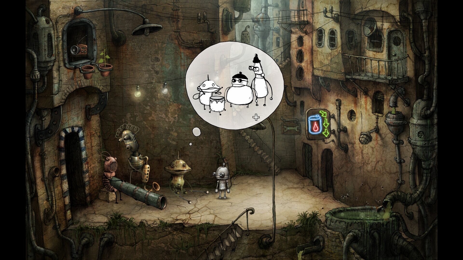 Machinarium oyun içi görsel 1