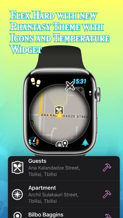 MiniMap Radar + Maps 3D PRO iPhone AppStore iWatch görseli 3