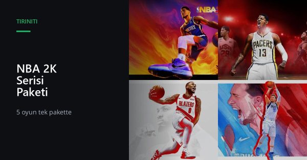 NBA 2K Serisi Paketi ucuz satın al - Tiriniti