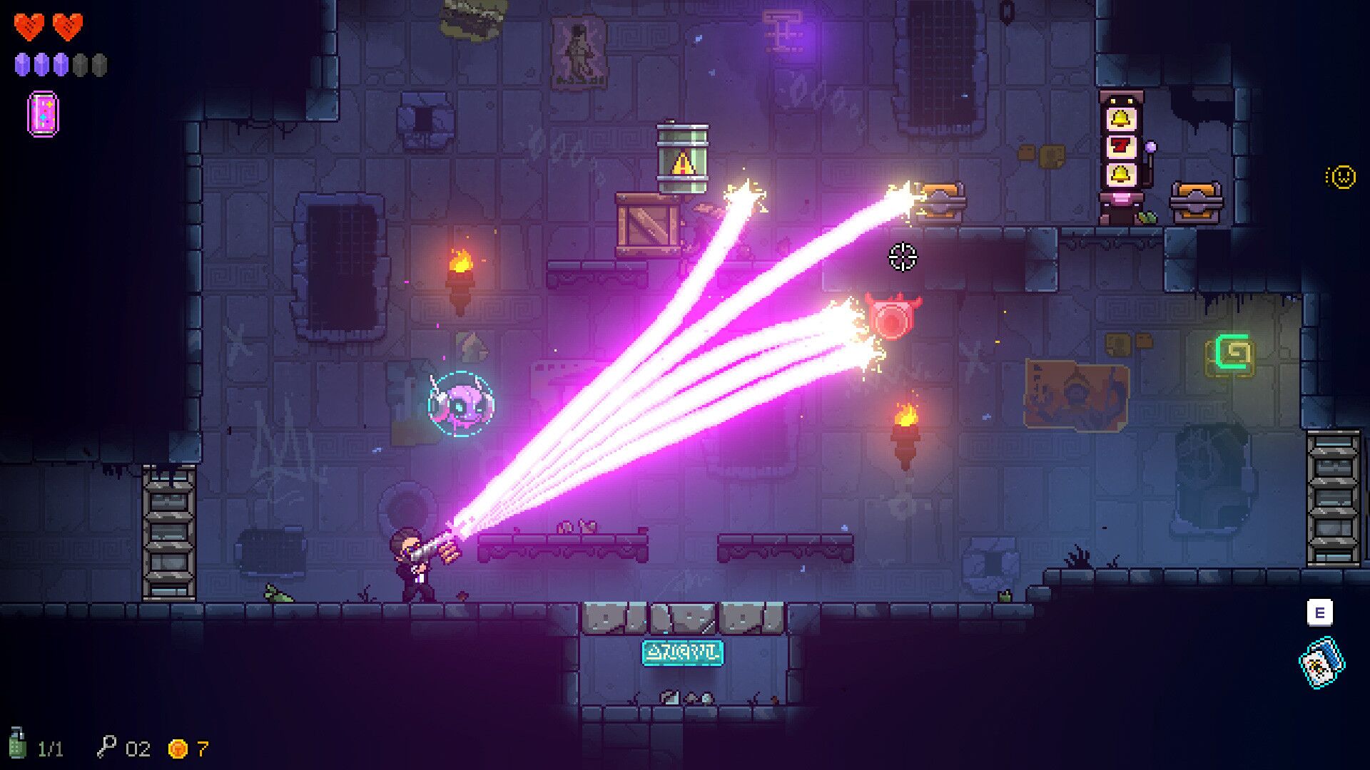 Neon Abyss oyun içi görsel 1