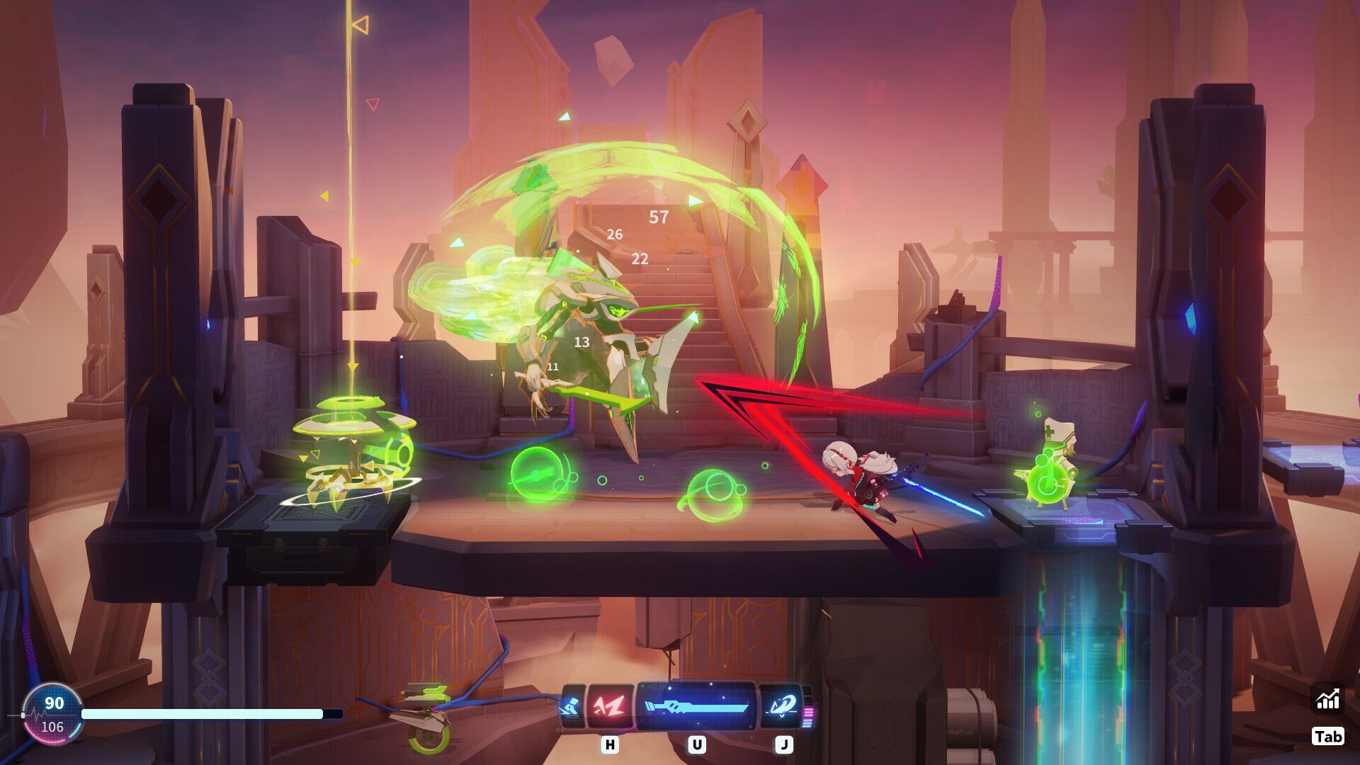 Neon Echo oyun içi görsel 1