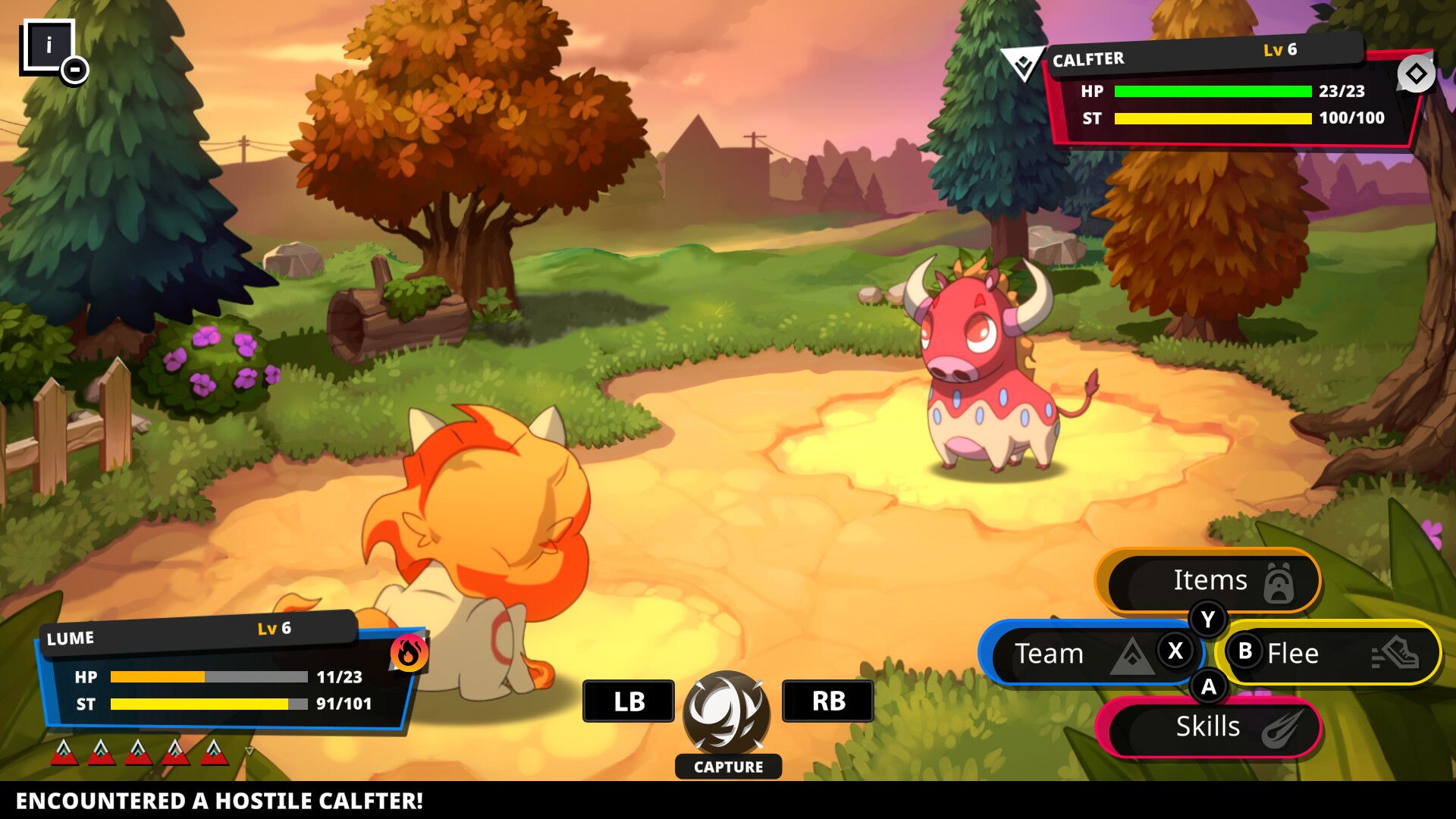 Nexomon: Extinction oyun içi görsel 1