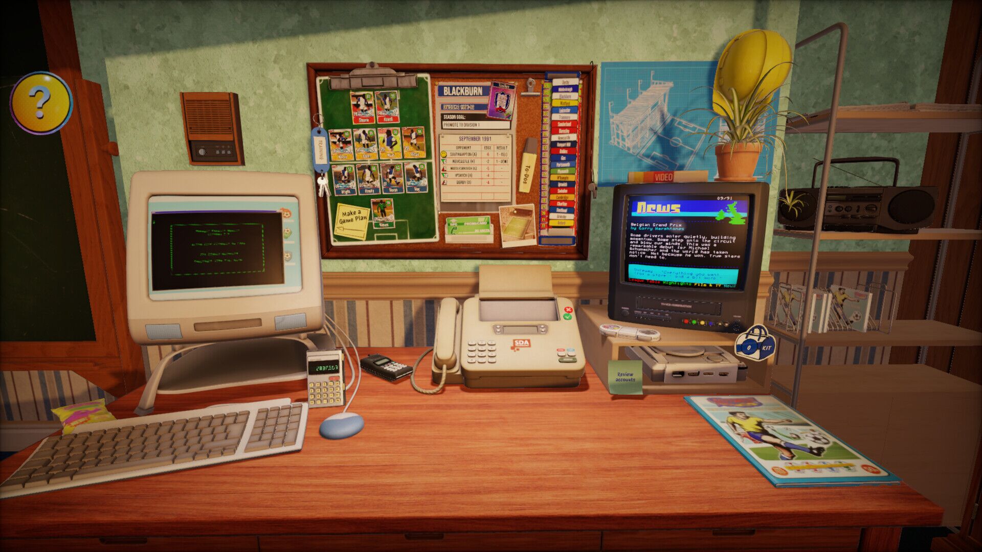 NUTMEG! A Nostalgic Deckbuilding Football Manager oyun içi görsel 2